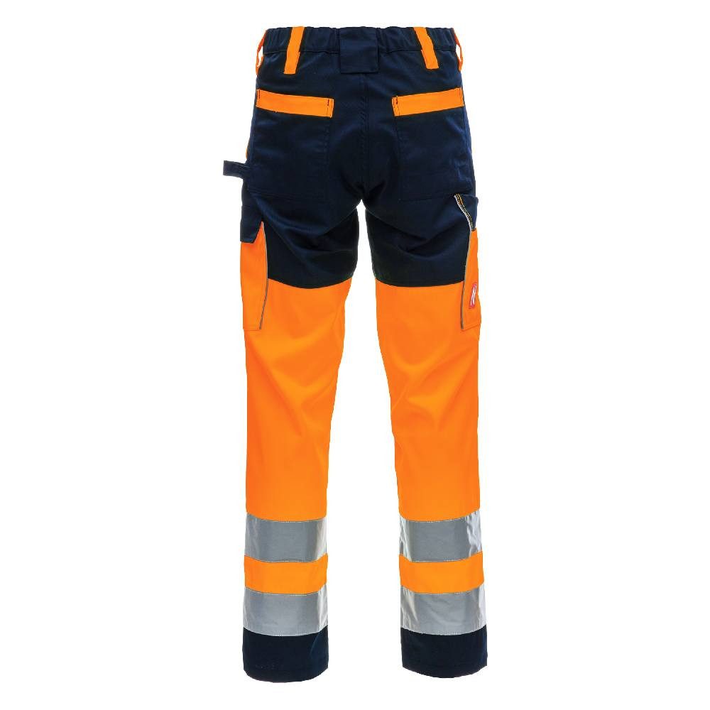 Nitras Arbeitshose Warnschutz Bundhose "MOTION TEX VIZ"