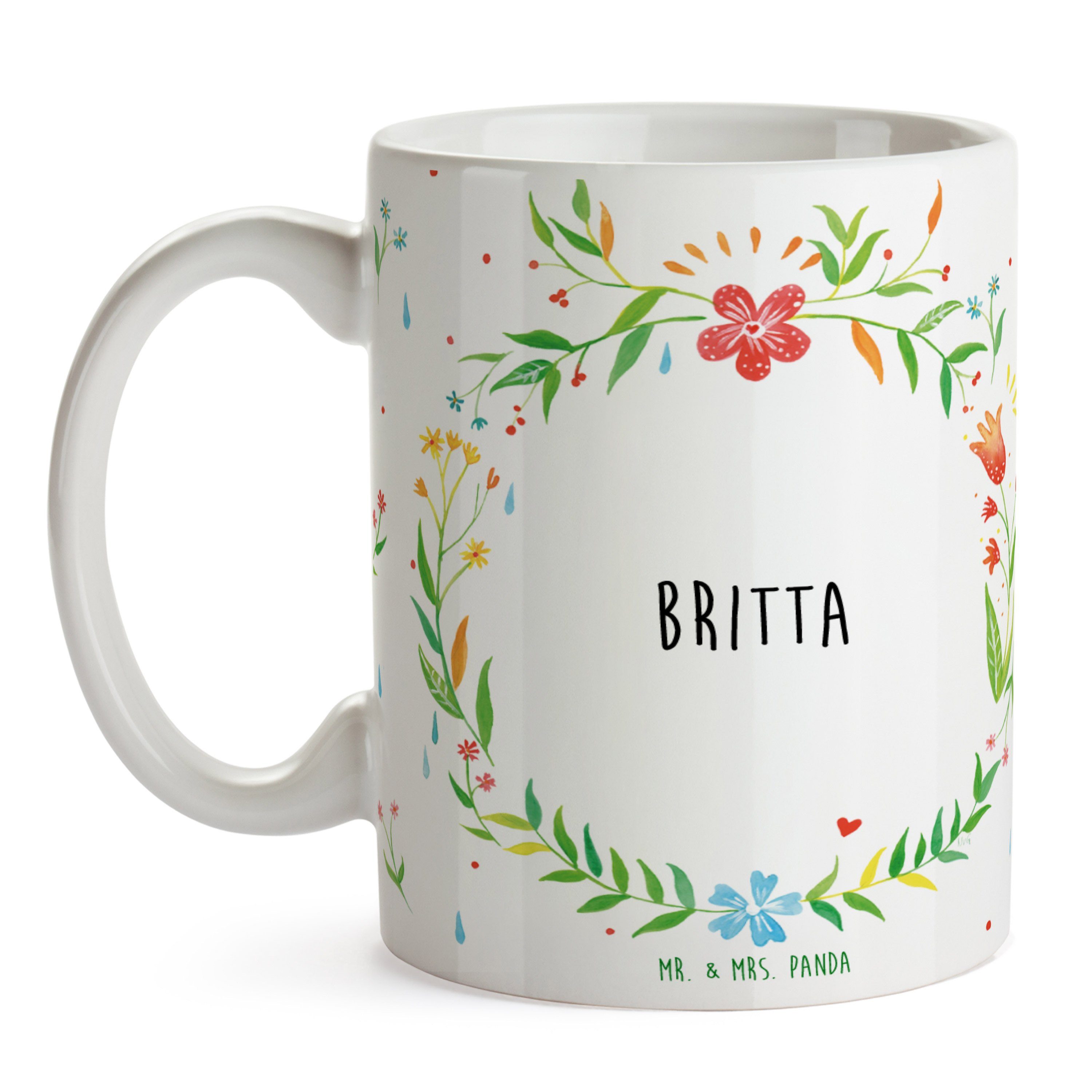 Geschenk, Büro, Sprüche, & Panda Keramik Mr. Britta Motive, Geschenk Tasse Tasse, Tasse Mrs. Tasse -
