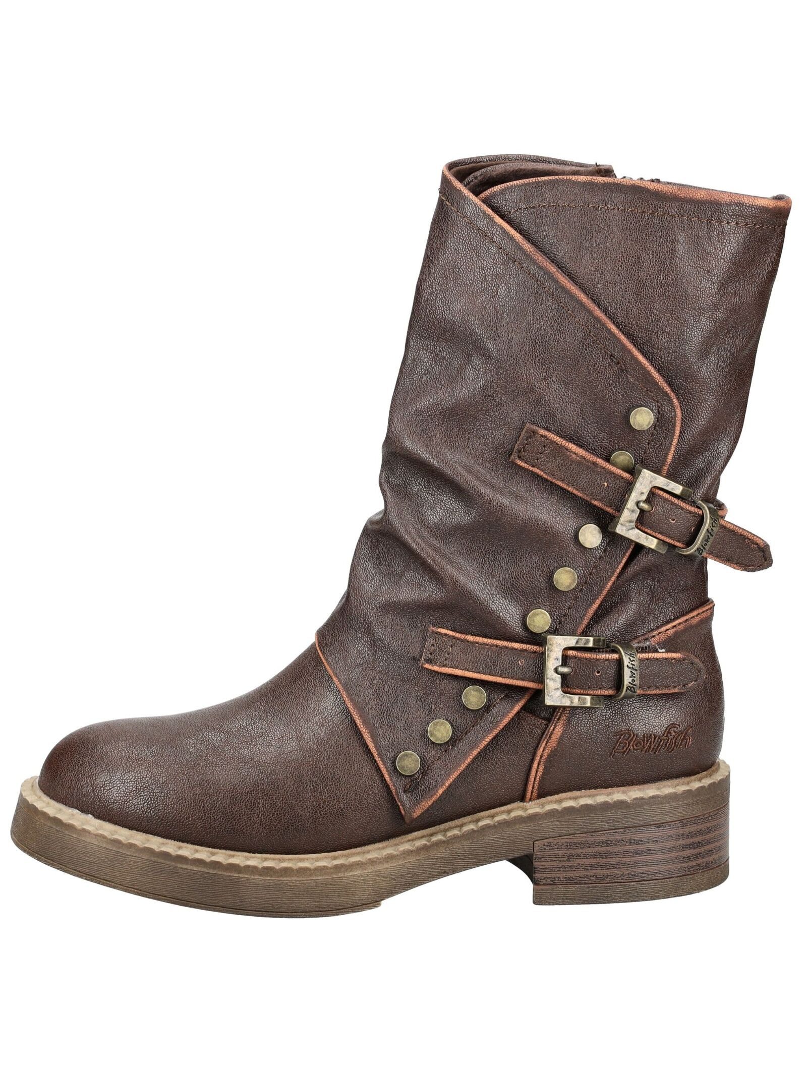Blowfish Stiefel Lederimitat Bikerboots günstig online kaufen