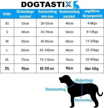 MAVURA Hundebademantel DOGTASTIX Hunde Bademantel schnelltrocknend kleine & große Rassen, - Mikrofaser - saugstark & maschinenwaschbar - verstellbar