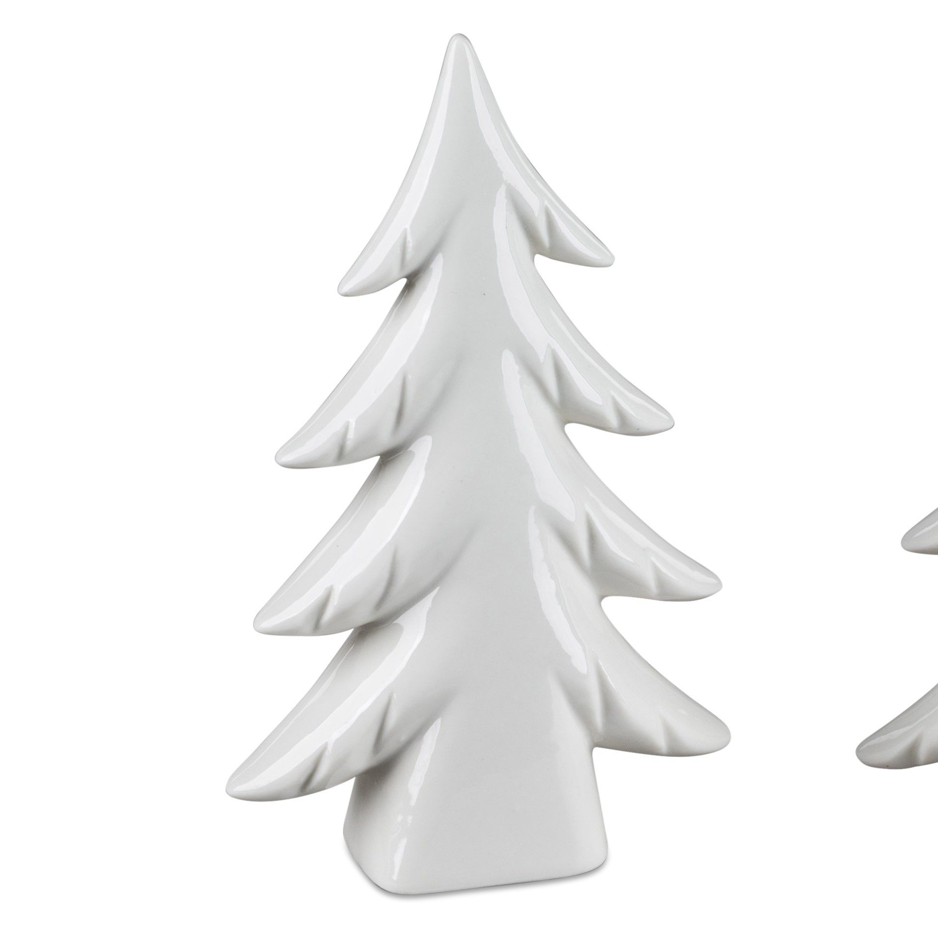 formano Dekofigur Basic, Farbe: Weiß, Motiv: Tannenbaum günstig online kaufen