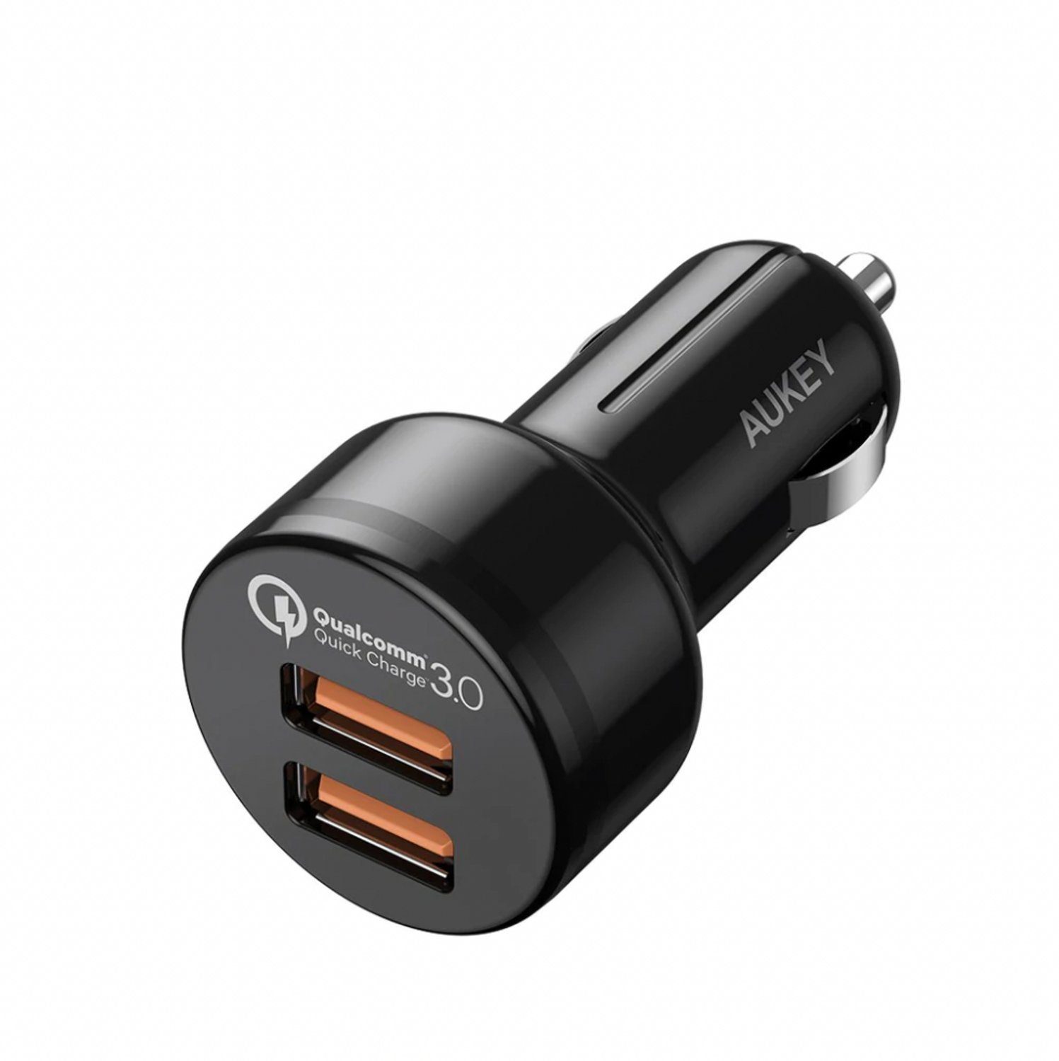 NAIPO Auto-Adapter, Auto Zigarettenanzünder QC3.0 36W 2-Port USB-typeA