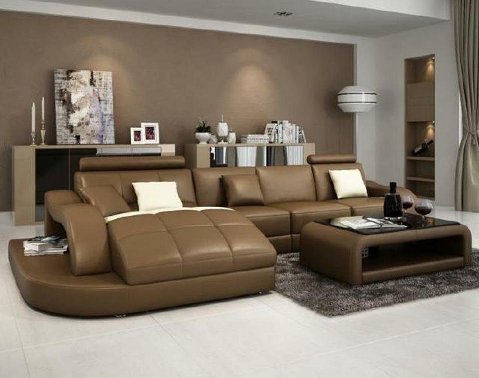 JVmoebel Ecksofa Schwarzes Designer Ecksofa mit Liege Couch Sofa Wohnlandschaft Neu, Made in Europe