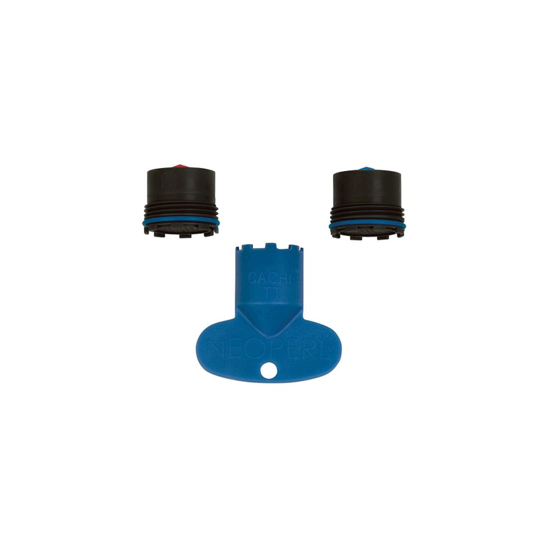 Spültischarmatur Mousseur Strahlregler-Set M16,5 x 1 - mit Schlüssel (Cache TT)