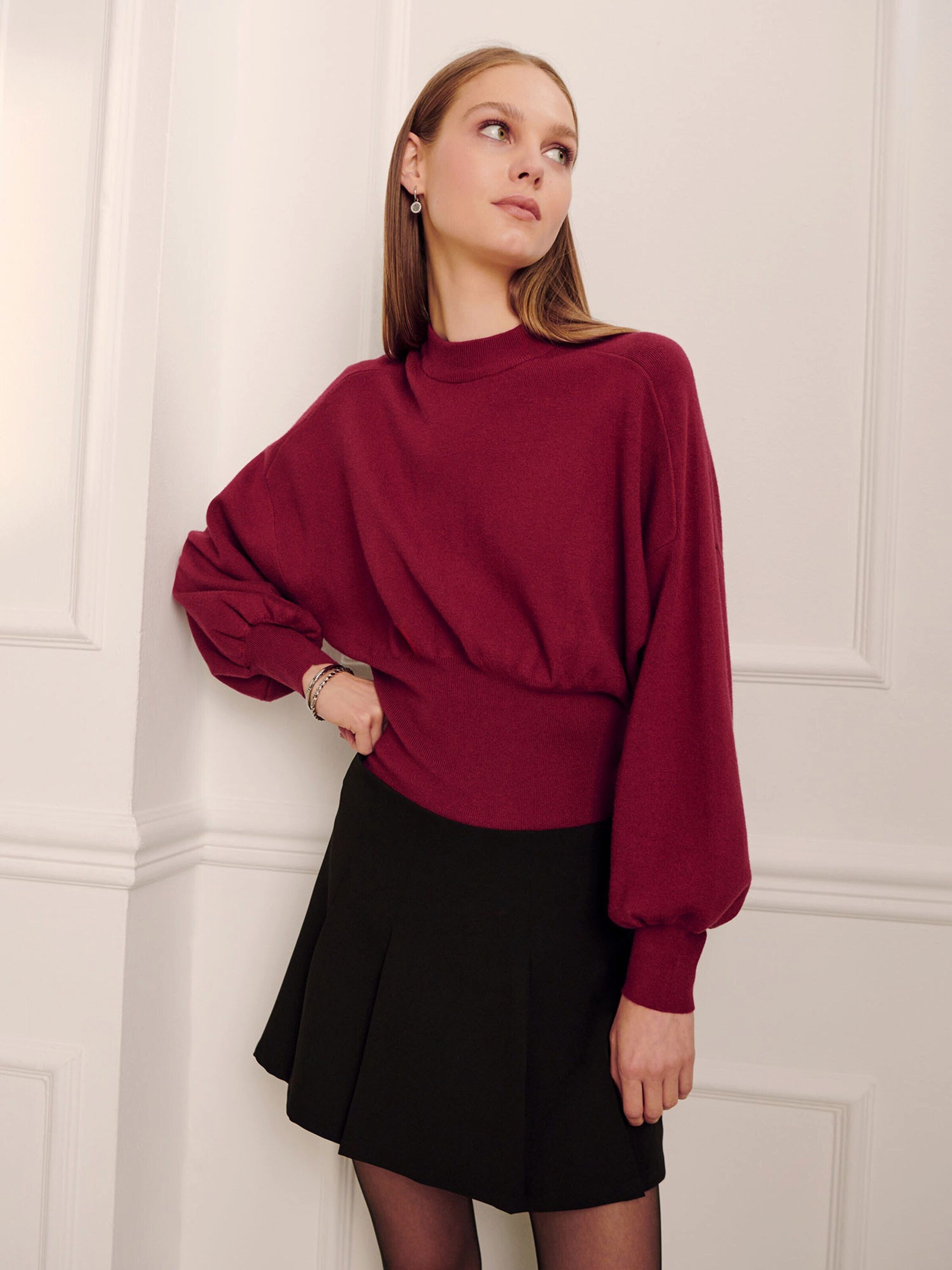 Guido Maria Kretschmer Women Strickpullover Elin (1-tlg) Drapiert/gerafft günstig online kaufen