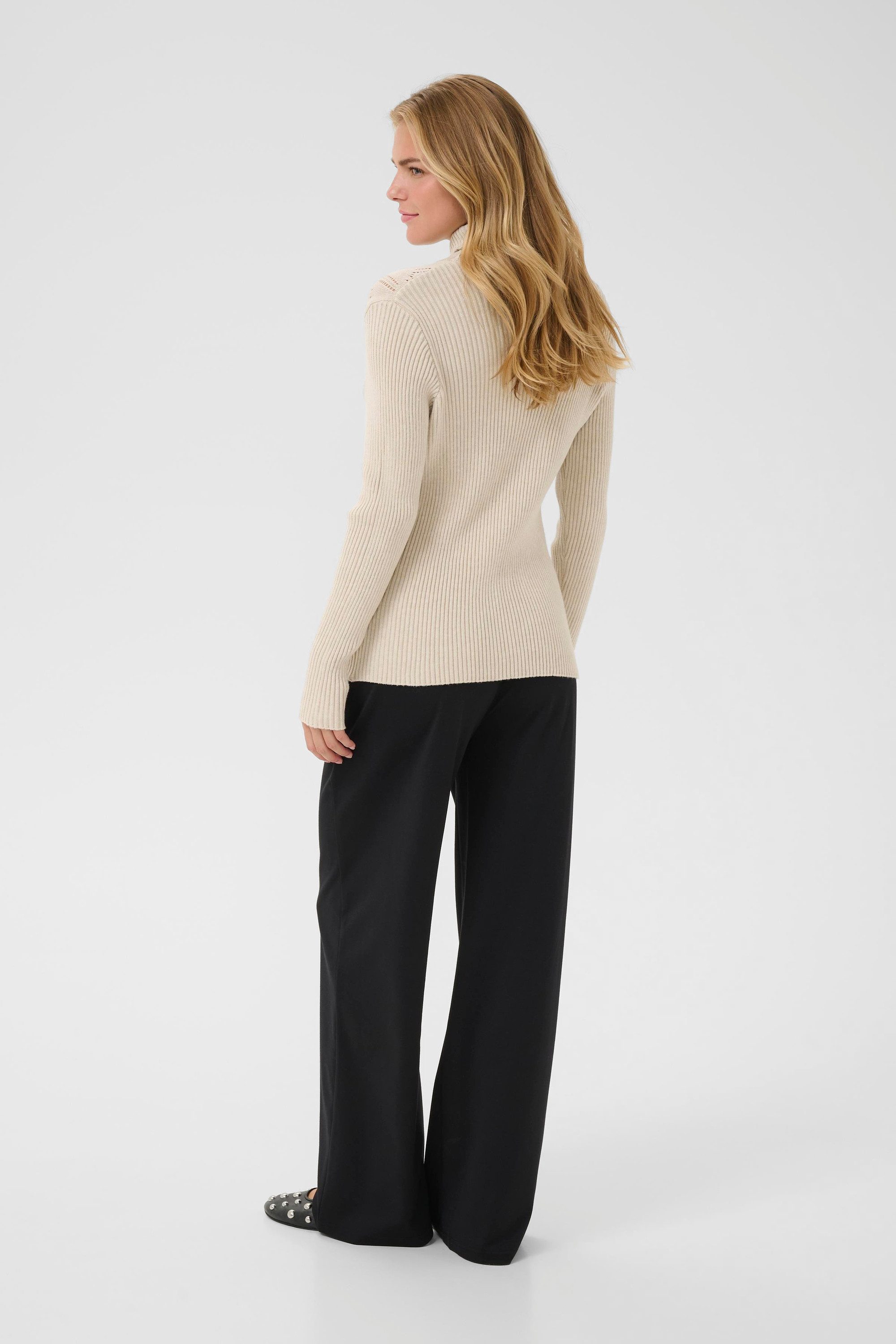 Cream Strickpullover Strickpullover CRDela