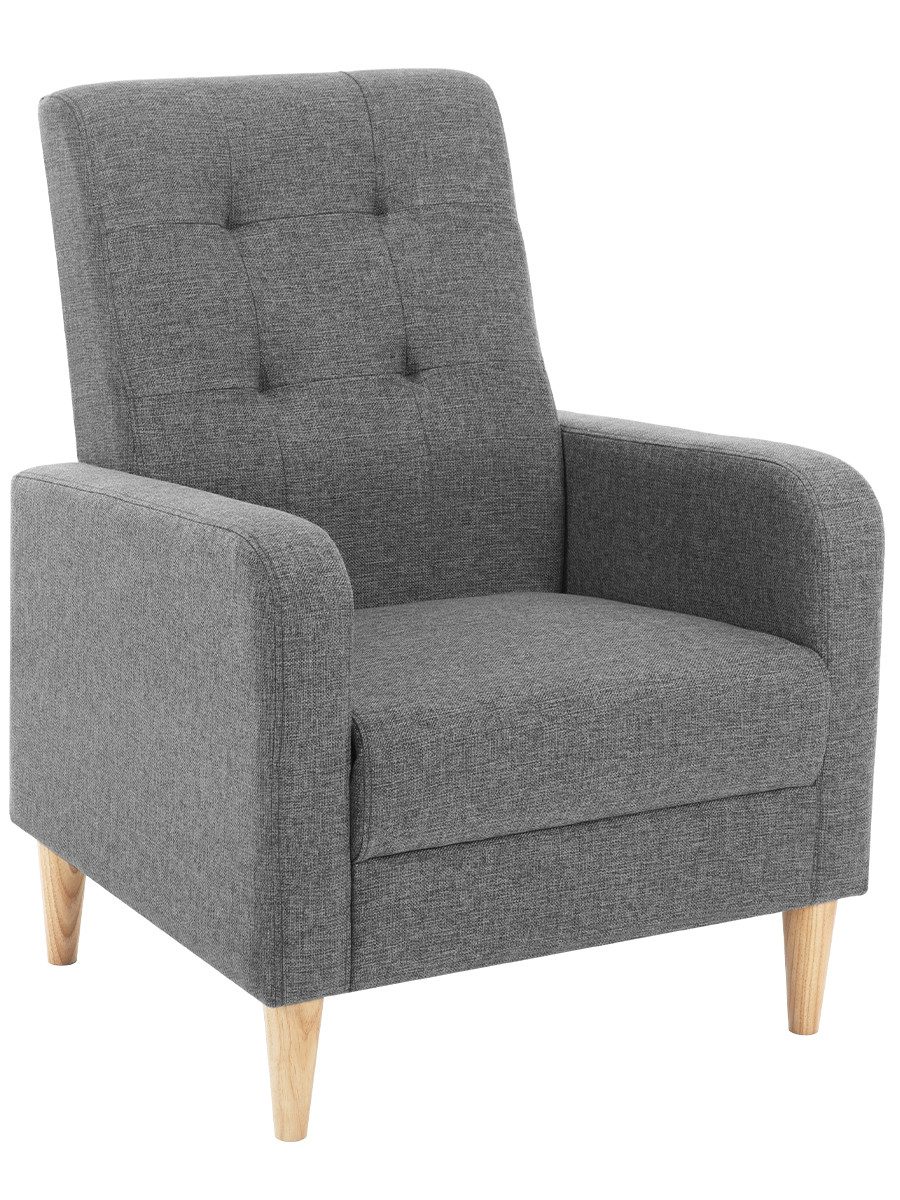 Woltu Ohrensessel (1-St), Relaxsessel mit Massivholzbeinen, Loungesessel mo günstig online kaufen