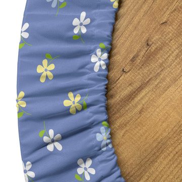 Abakuhaus Tischdecke Rundum-elastische Stofftischdecke, Blumen Kleine Frühlings-Gänseblümchen