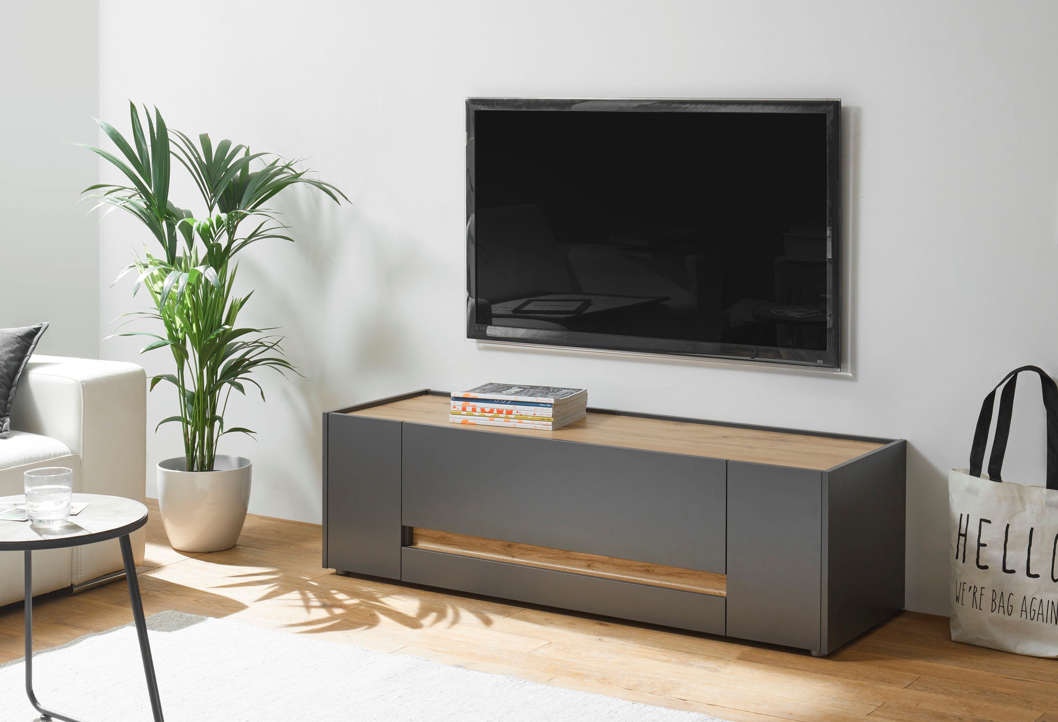 Home affaire Lowboard City/Giron, Breite ca. 140 cm