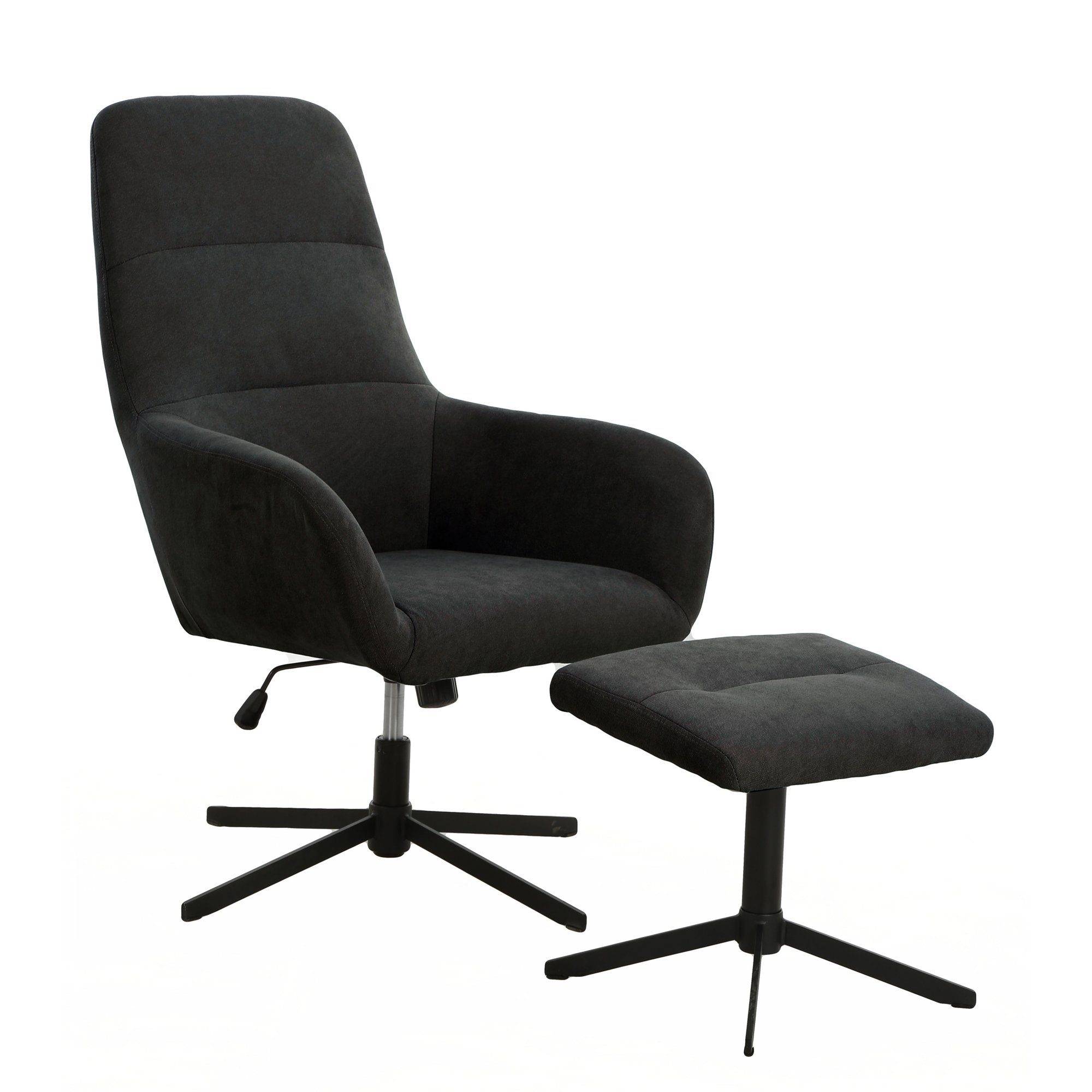 HomeGuru Relaxsessel Relaxsessel mit Fußstütze (1-St., Set)
