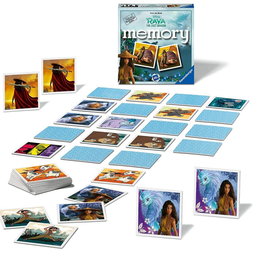 Disney Spiel Mini Memory® Raya und der letzte Drache 48 Karten Ravensburger, Memory