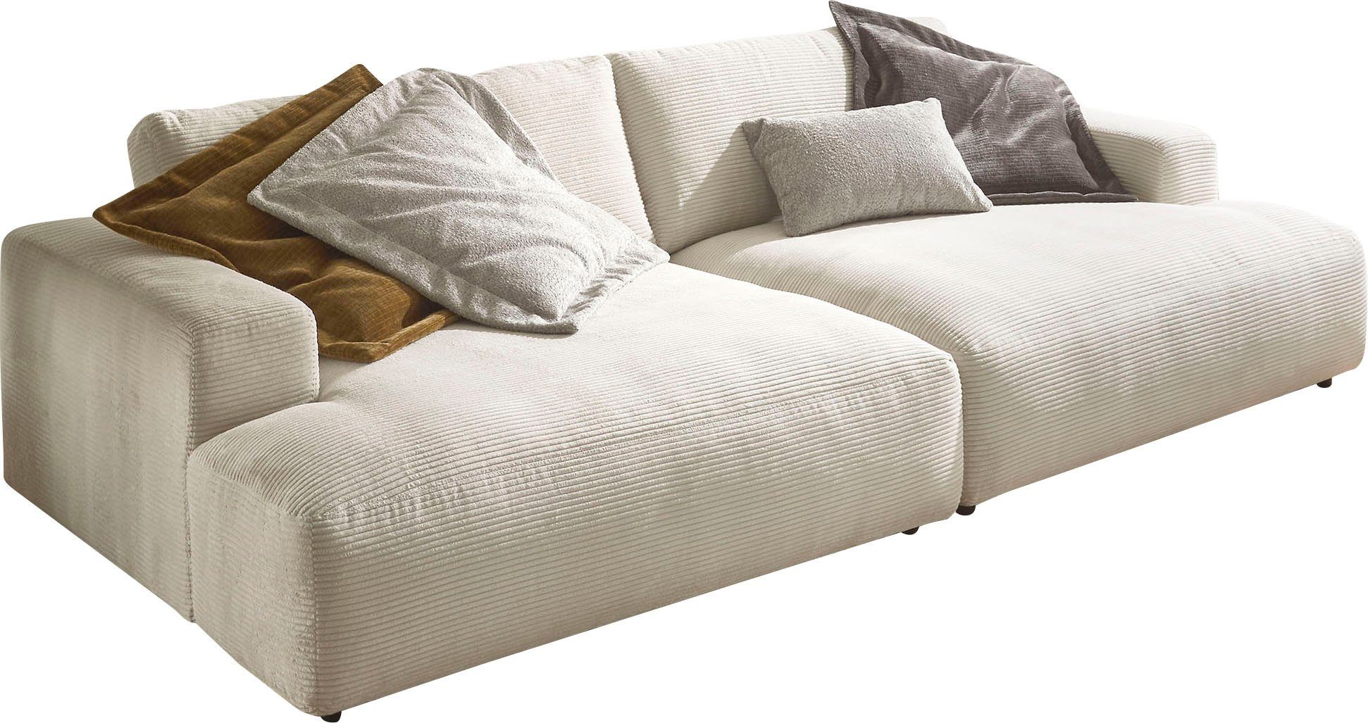 Lucia, M Loungesofa by Breite cm Cord-Bezug, GALLERY 292 Musterring branded snow