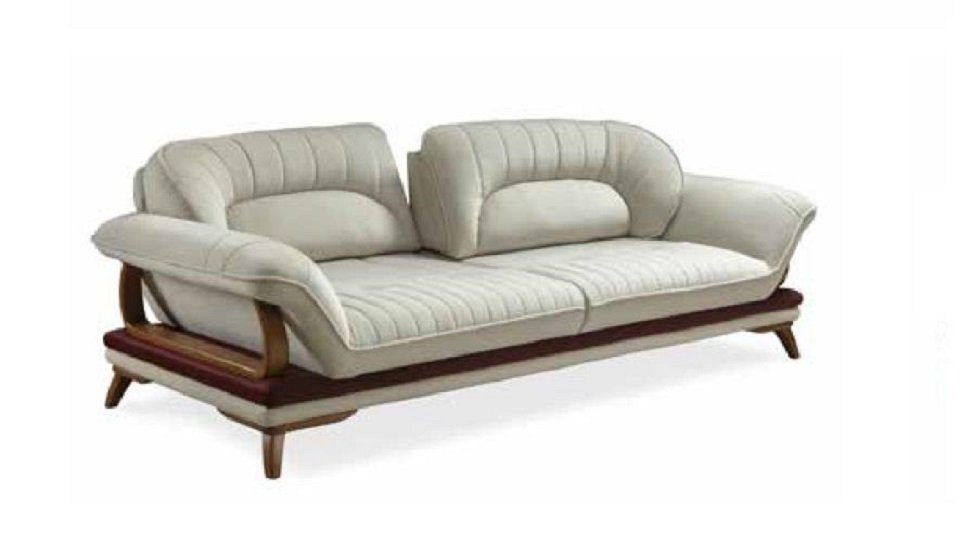 in 3tlg., Sofa Made Sofagarnitur 3+3+1 Europe Sofa Sofas Sessel Set Sitzer Stoff JVmoebel Luxus