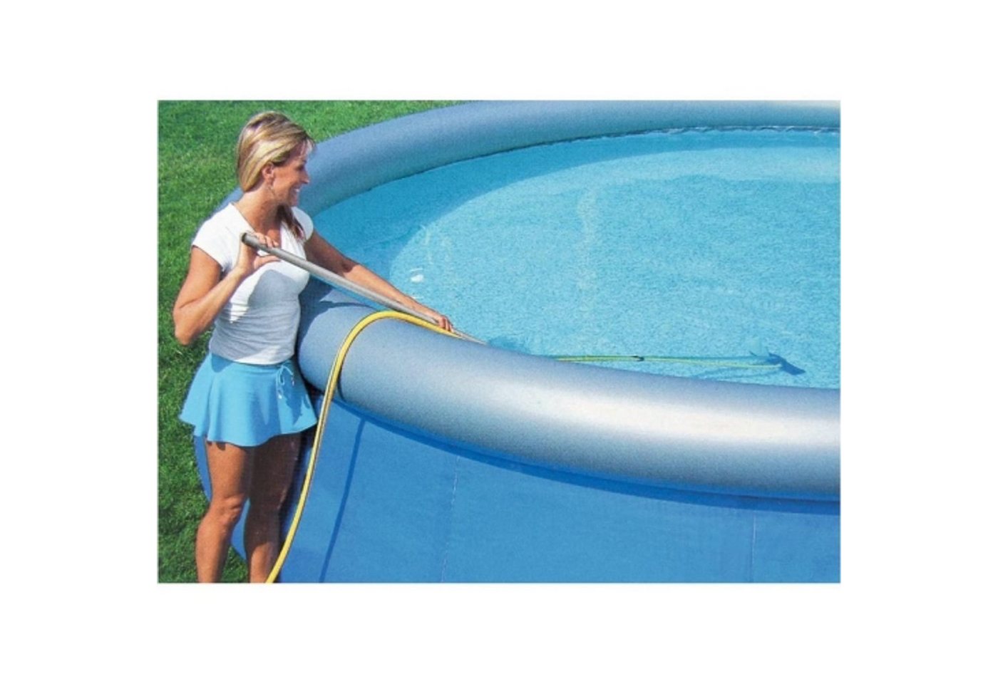 Thumbnail - BURI Kescher Poolreinigungsset Poolreiniger Kescher Bodenreiniger Vakuumsauger