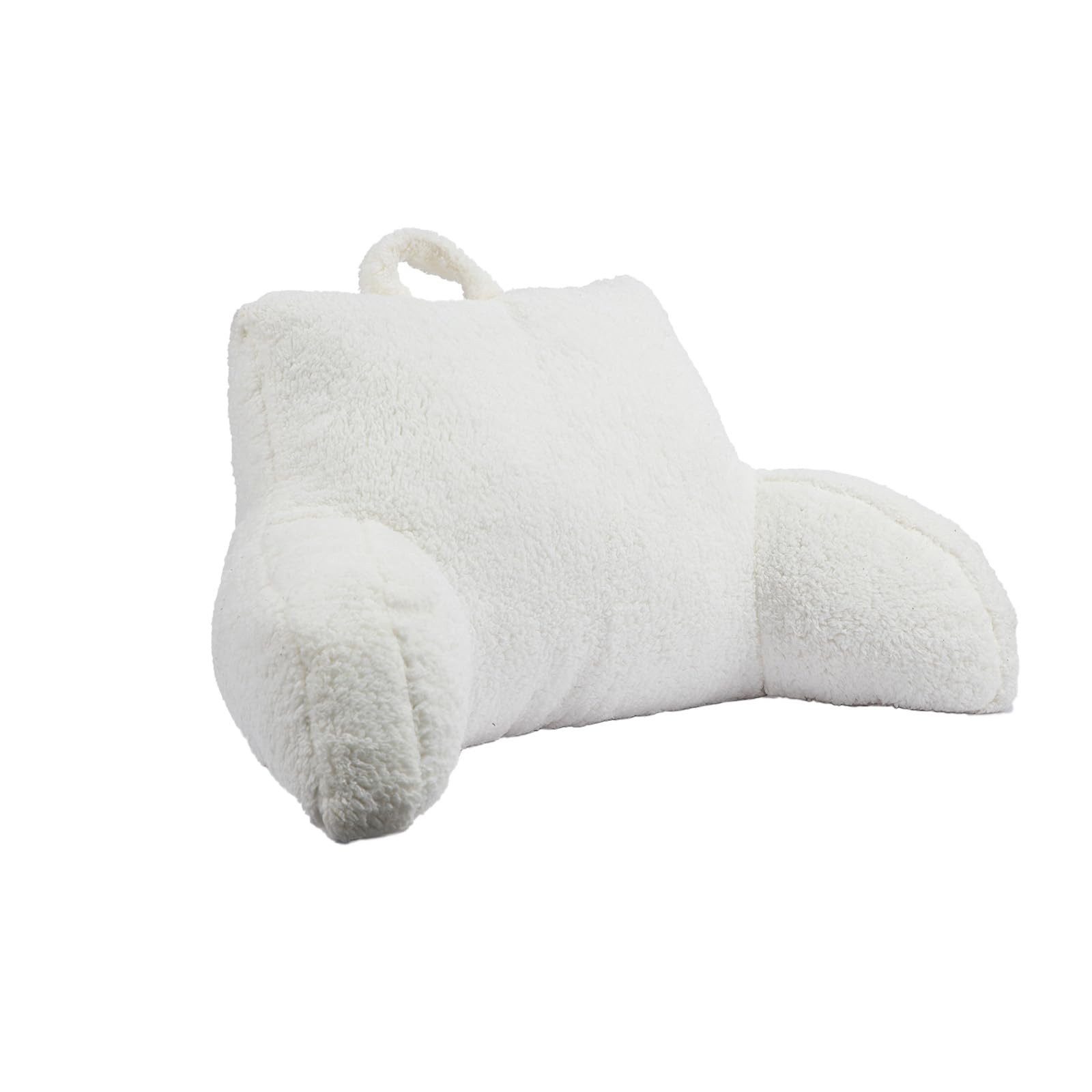 Youyijia Rückenkissen Reading Cushion Back Cushion with Armrests, Memory Foam Lumbar Cushion