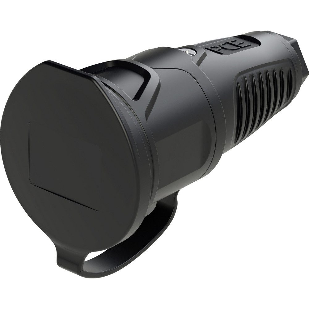 PC Electric PC Electric 2511-ss Schutzkontaktkupplung Gummi 250 V Schwarz IP54 Steckernetzteil