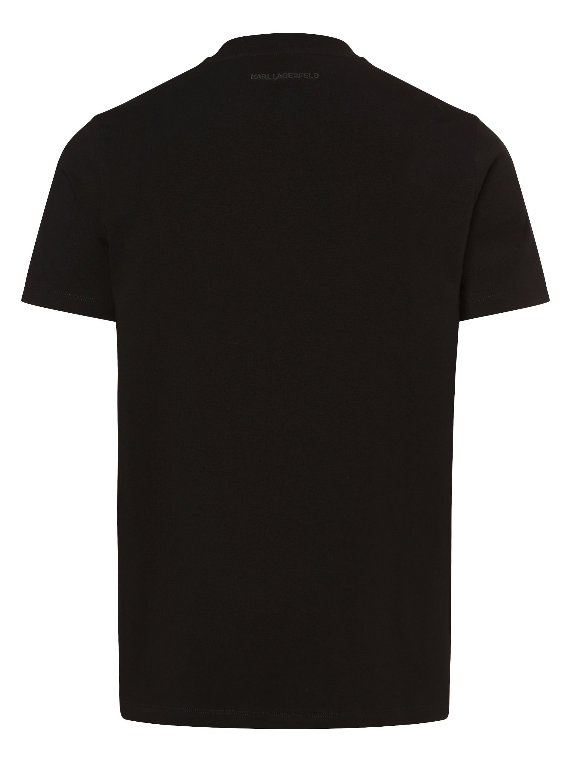 KARL LAGERFELD T-Shirt schwarz roségold
