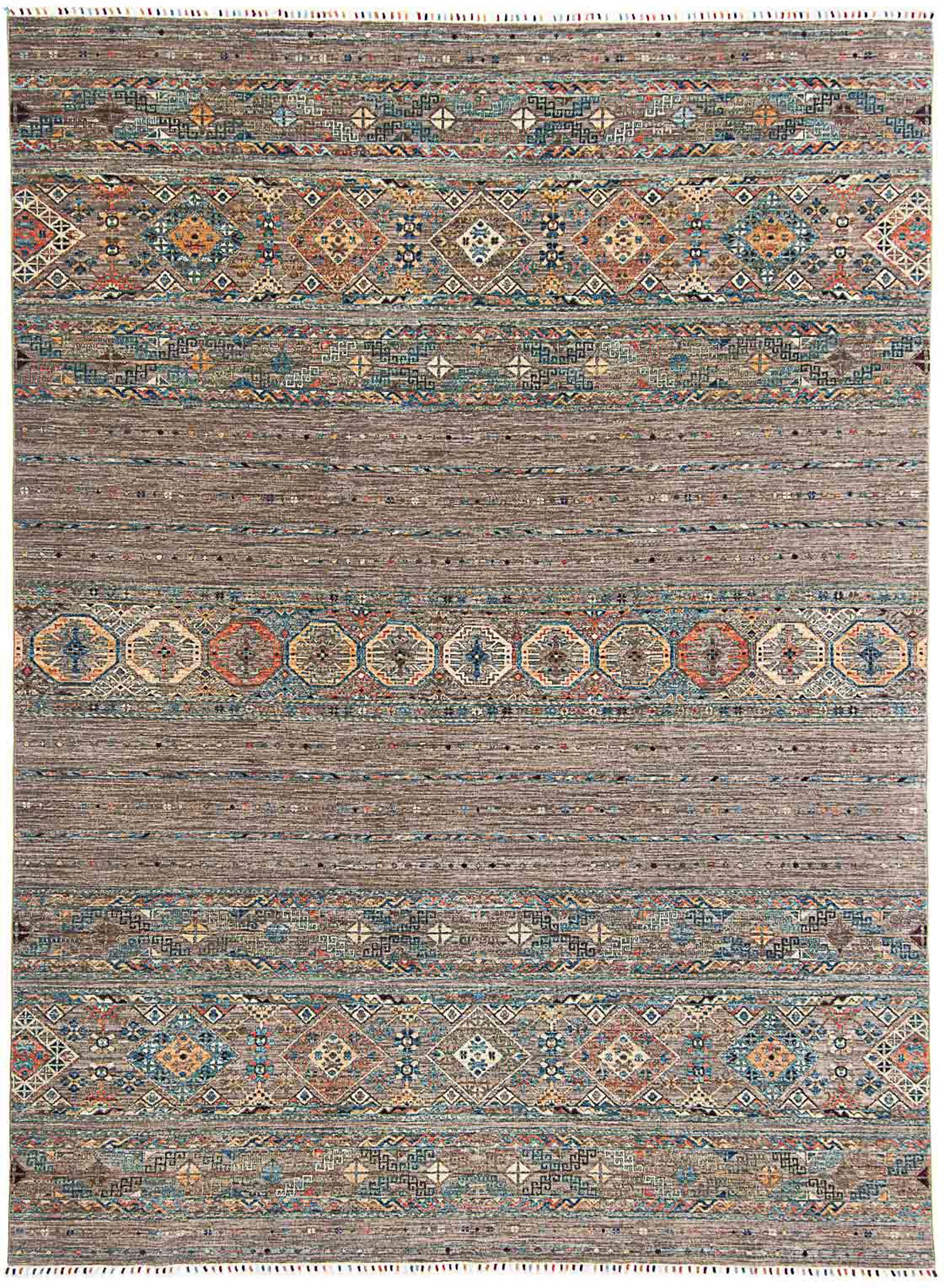 Orientteppich Ziegler x morgenland, rechteckig, mit cm mm, Einzelstück mehrfarbig, Wohnzimmer, Zertifikat 245 - - Höhe: 6 Handgeknüpft, 334