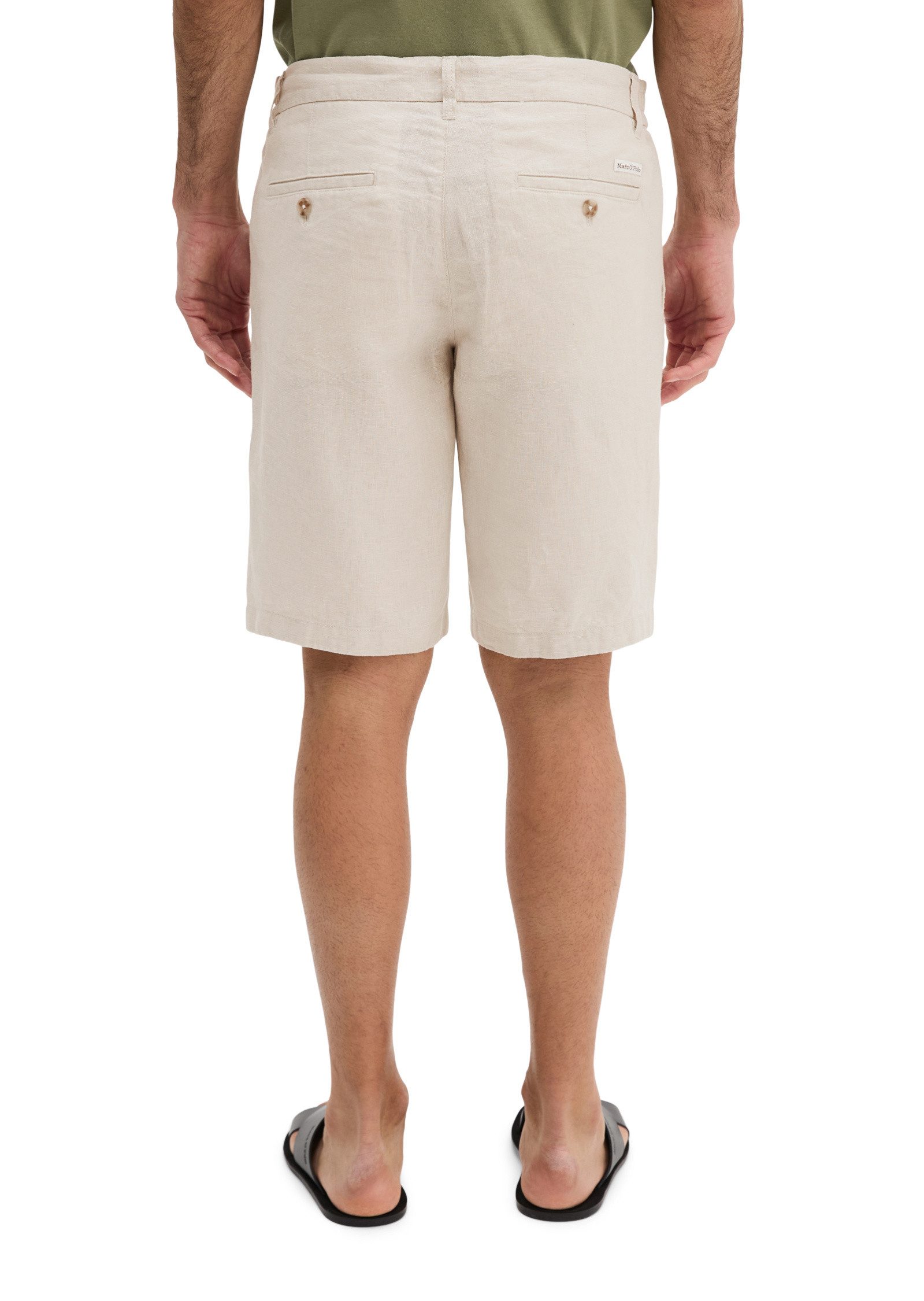 Marc O'Polo Shorts aus europäischem Leinen