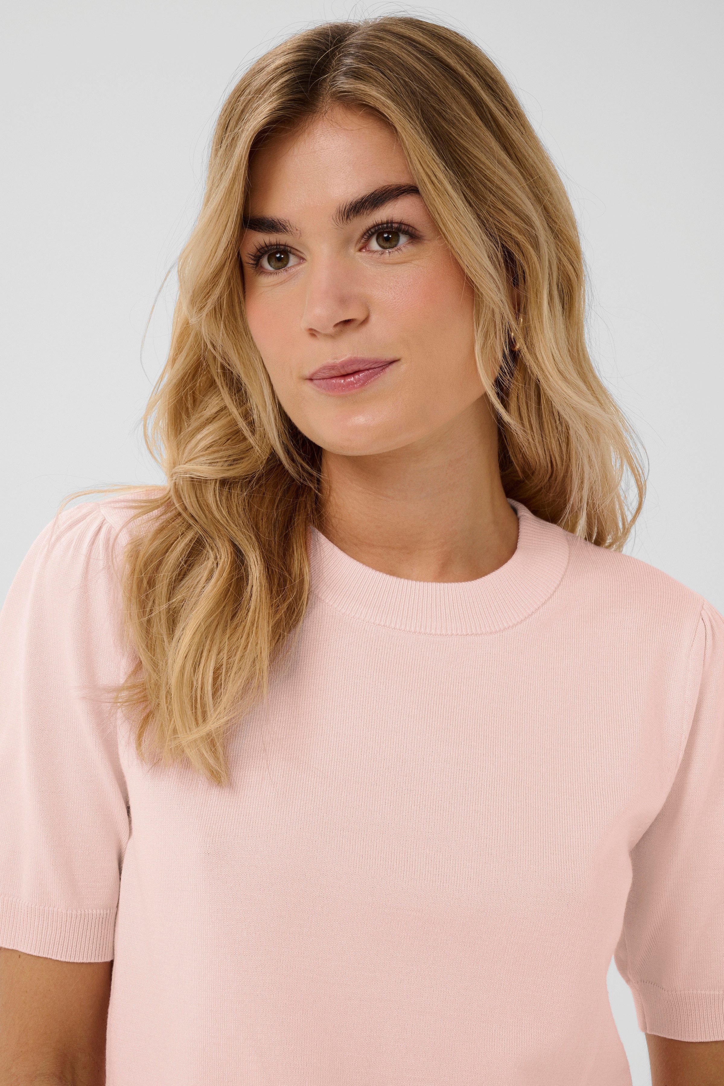 Saint Tropez Kurzarmpullover MilaSZ SS Viskosemischung, Classic fit