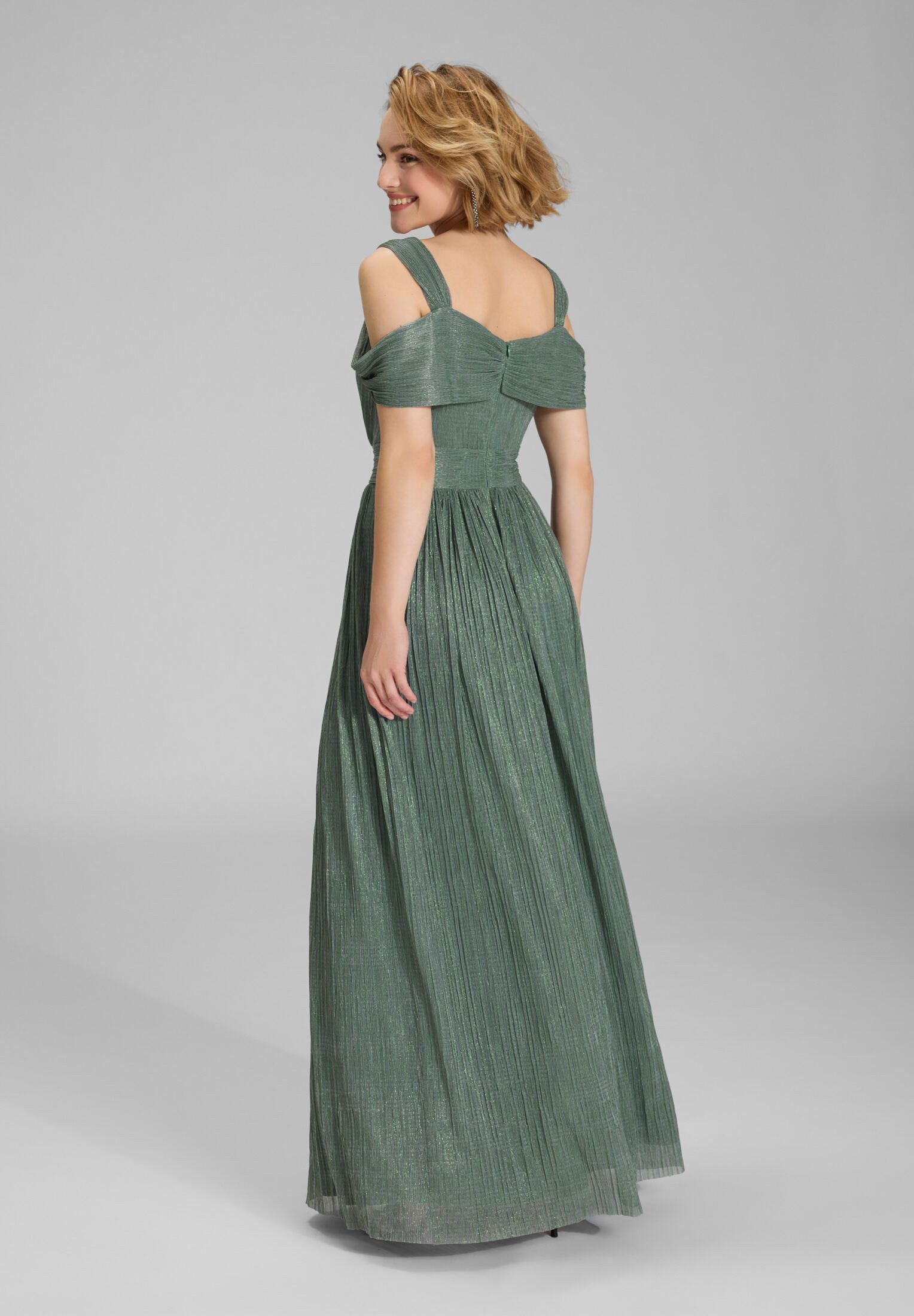 SWING Abendkleid Figurbetonte Passform mit fließendem Rockteil günstig online kaufen