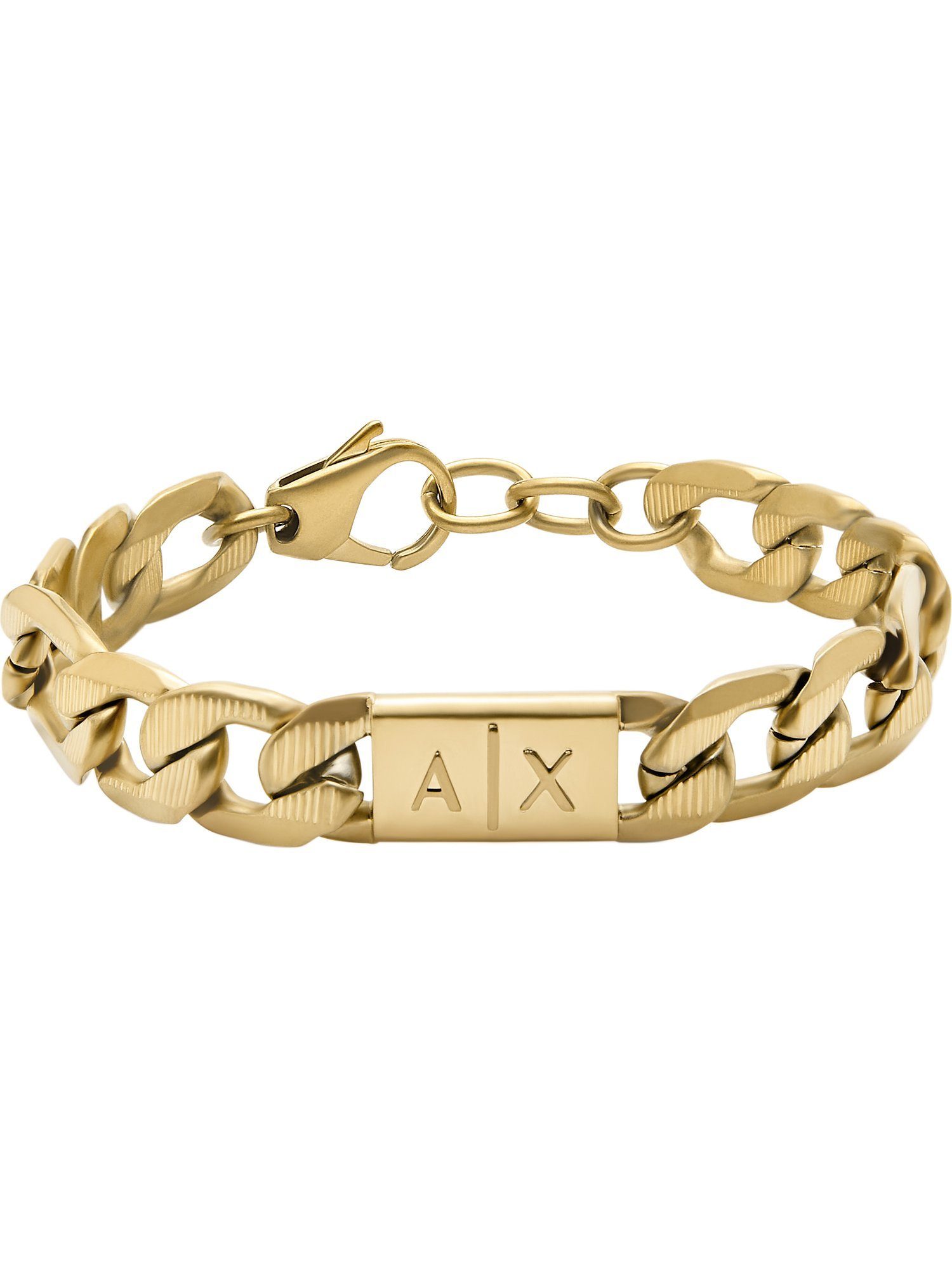ARMANI EXCHANGE Edelstahlarmband Armani Exchange Herren-Armband Edelstahl