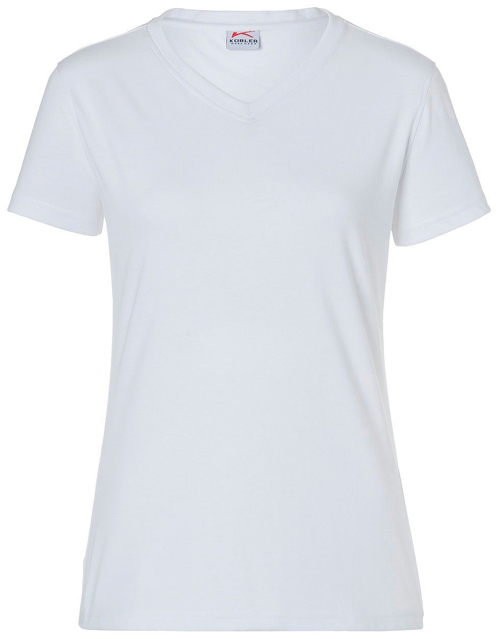 Kübler T-Shirt (Set, 5-tlg) für Damen, Größe: S - XL weiß | V-Shirts