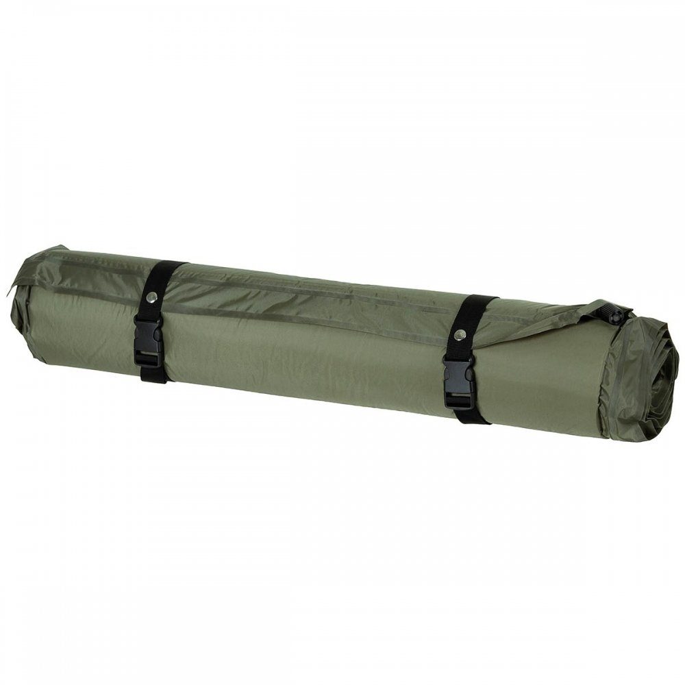 FoxOutdoor Thermomatte Thermomatte, selbstaufblasbar, oliv, (Set, mit Transporttasche)