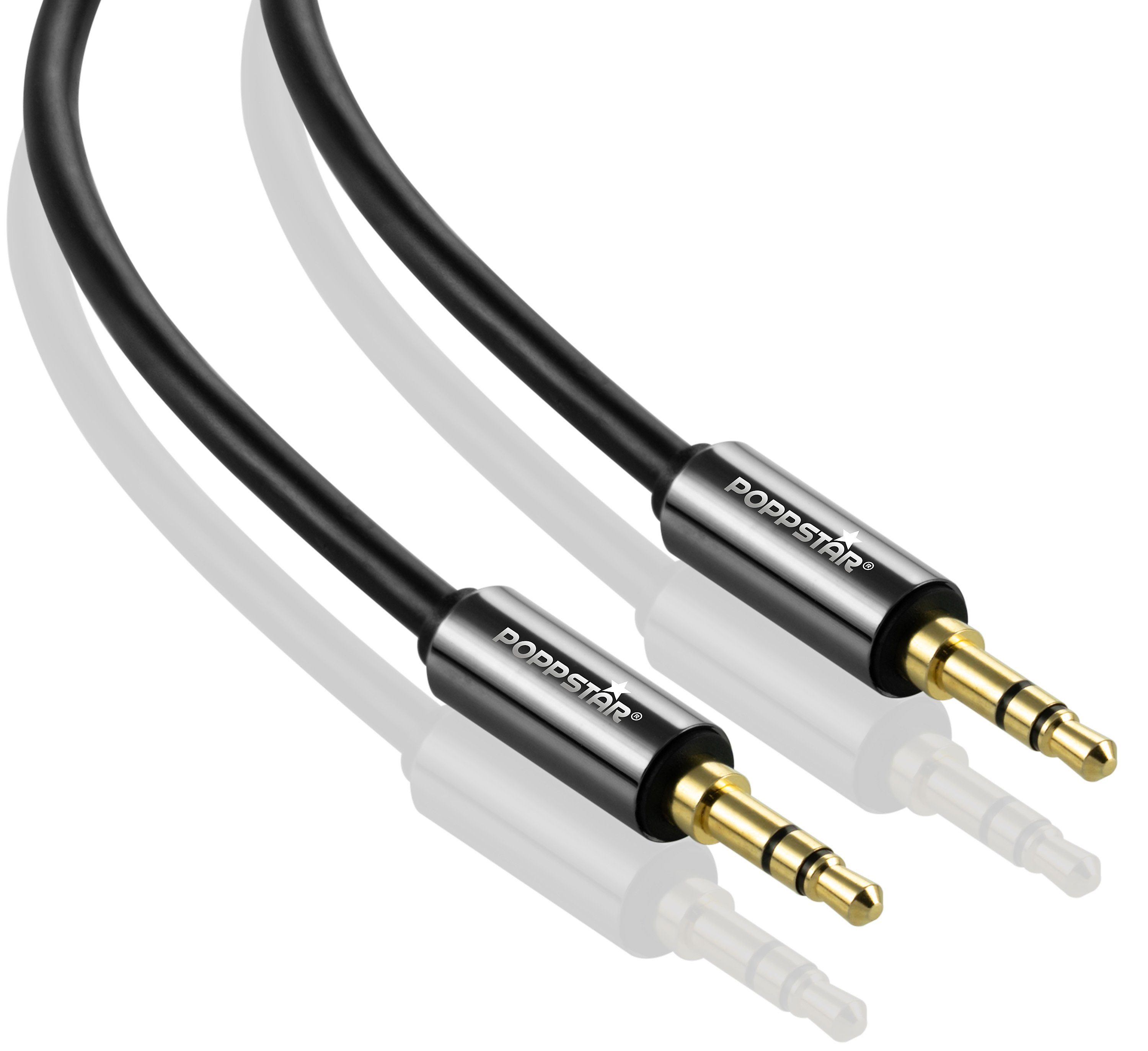 3,5mm Stereo Klinken Audio Klinke AUX Kabel Stecker Cord Für Handy MP3 Auto M-M 