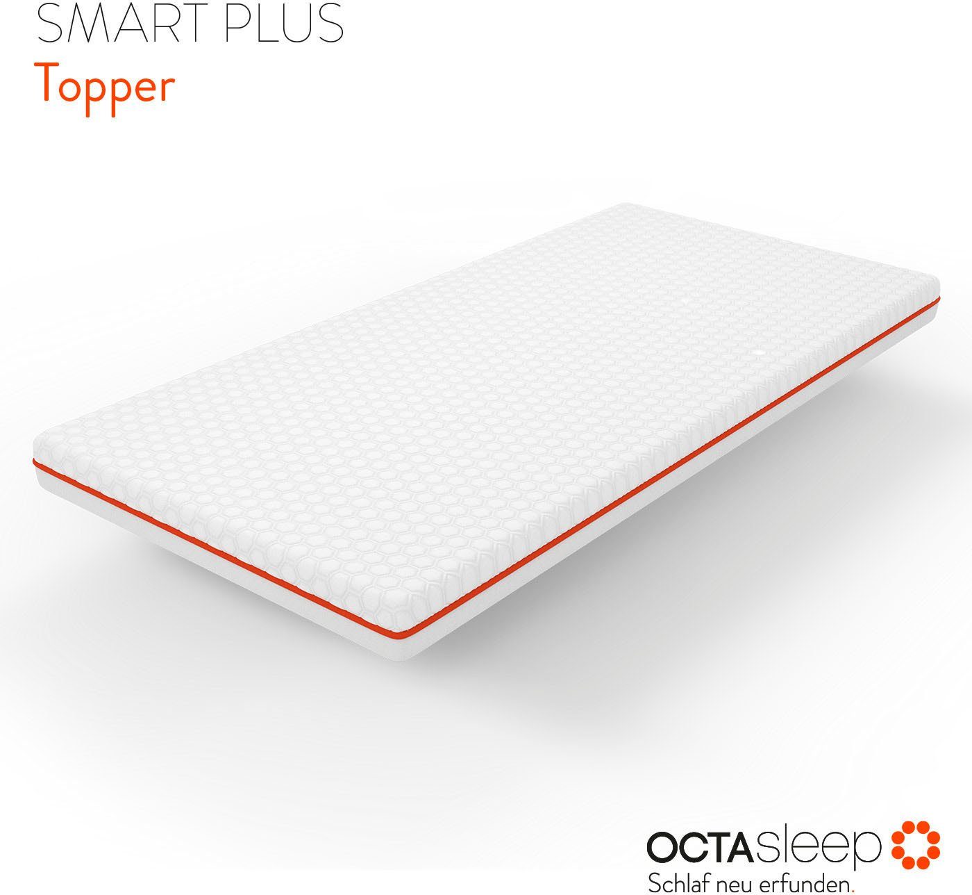 Topper Octasleep Smart Plus Topper, OCTAsleep, 7 cm hoch, Kaltschaum,  Komfortschaum, Viscoschaum, OCTAspring® Aerospace Technologie