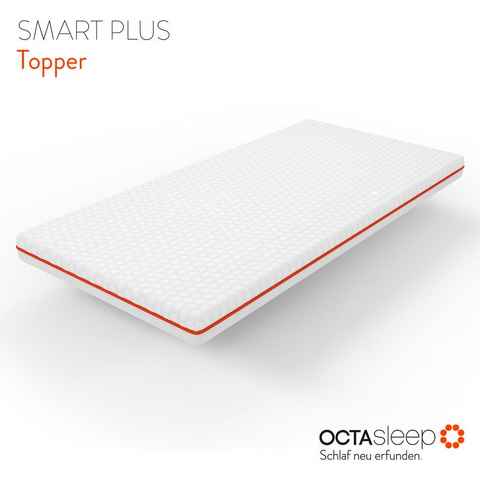 Topper Octasleep Smart Plus Topper, OCTAsleep, 7 cm hoch, Kaltschaum, Komfortschaum, Viscoschaum, OCTAspring® Aerospace Technologie