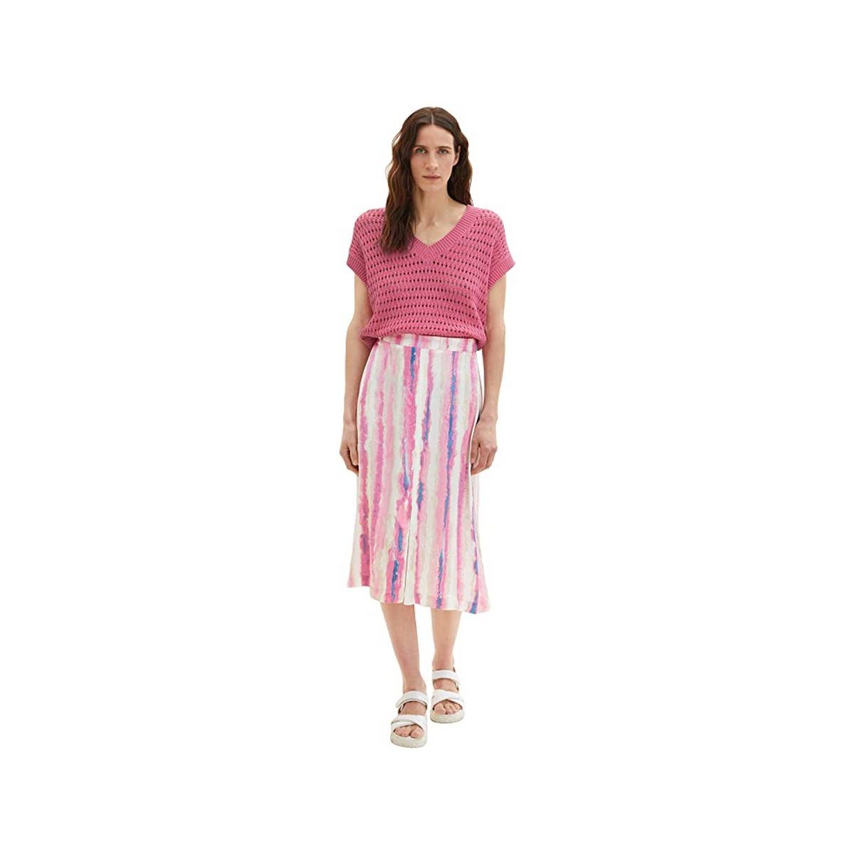 textil passform pink (1-tlg) TAILOR Jerseyrock TOM