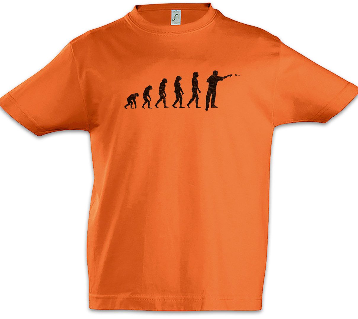Print-Shirt Darts Evolution Kinder T-Shirt Player Game Sport Sports Dart Turnier