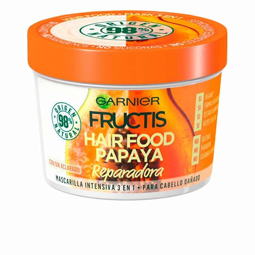 GARNIER Haarkur Garnier Fructis Hair Food Papaya Repair Mask for Damaged Hair - 390 ml