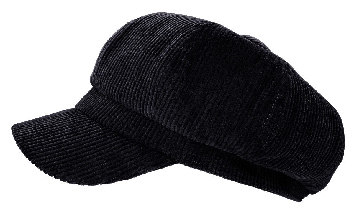 dy_mode Ballonmütze Schirmmütze Damen Cord Mütze günstig online kaufen
