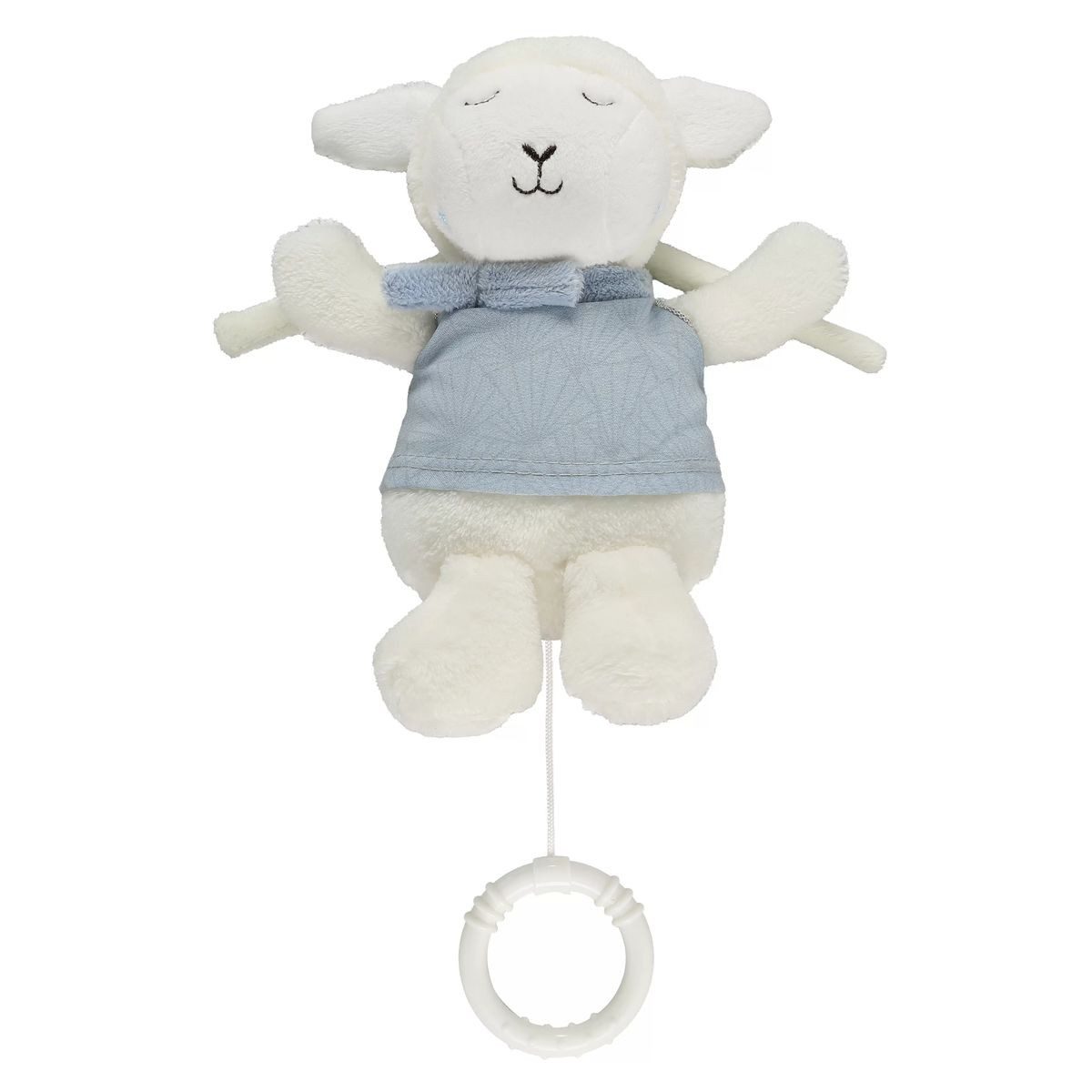 kindsgard Spieluhr Slumma - Schaf - Blau, Baby Spieluhr Einschlafhilfe