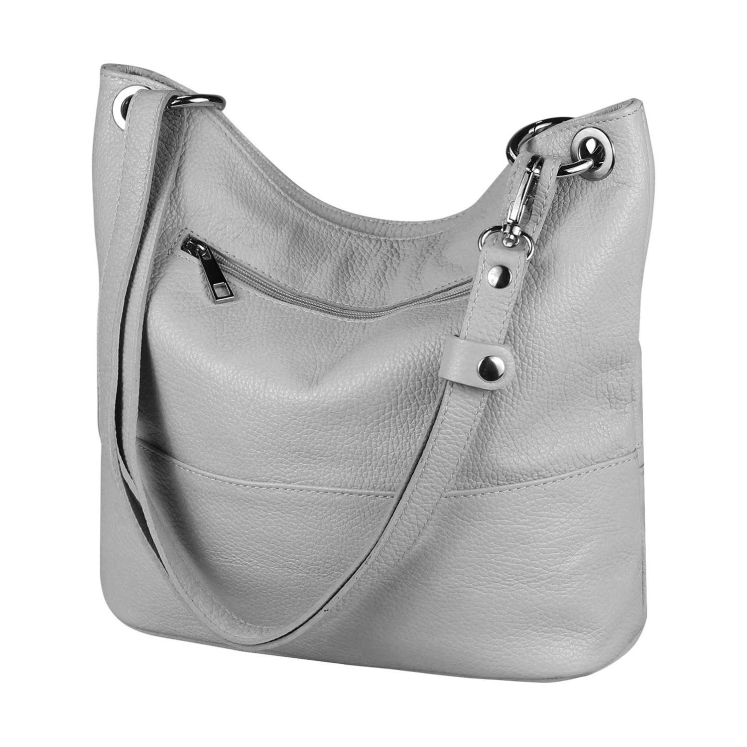 ITALYSHOP24 Schultertasche Made in Italy Damen günstig online kaufen