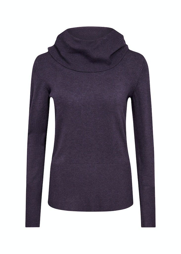 soyaconcept Strickpullover soyaconcept / Da.Strick / SC-DOLLIE 305 95912 95912 DK GRAPE MELANGE