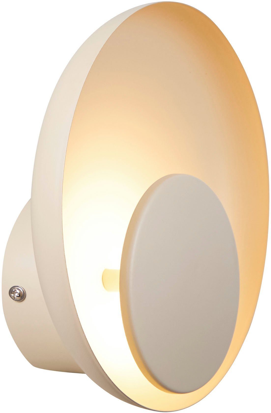 Nordlux fest LED Wandleuchte LED integriert, Warmweiß Marsi,