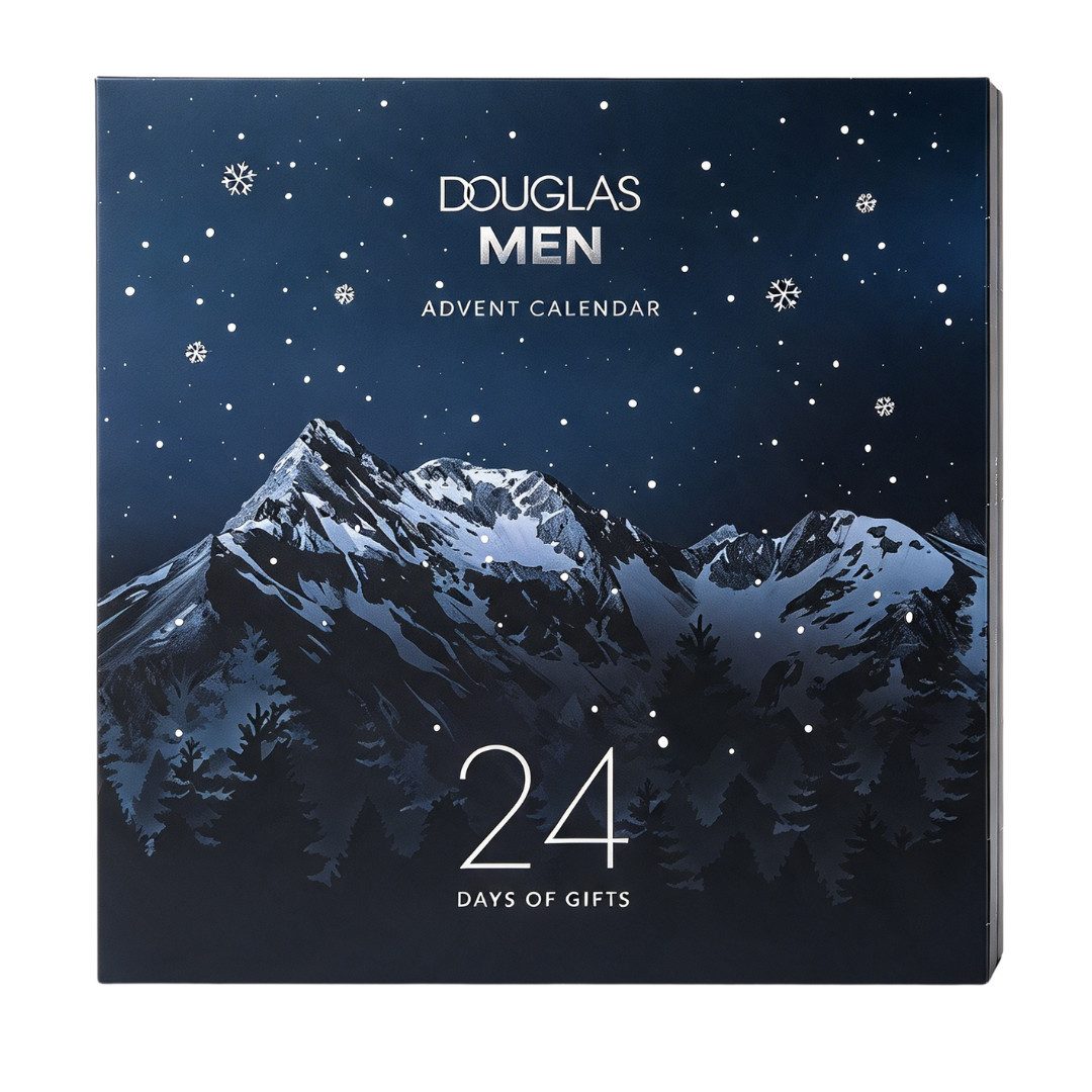 Douglas Adventskalender MEN 2026 Pflege Beauty Herren & Männer Weihnachtskalender (Set, 24-tlg), 24 Pflege Produkte Advent Kalender Mann