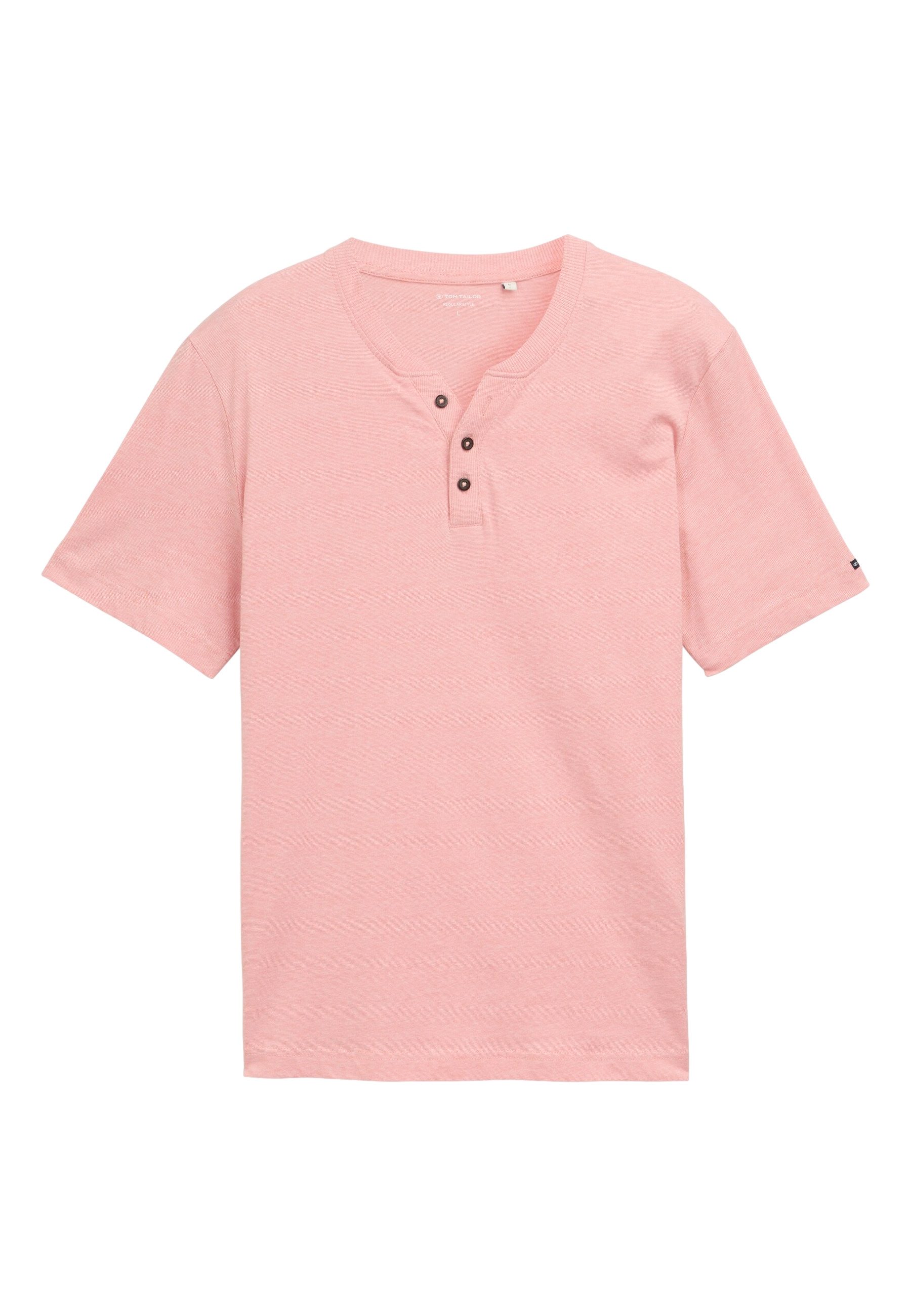 TOM TAILOR Henleyshirt T-Shirt Kurzarmshirt (1-tlg) günstig online kaufen