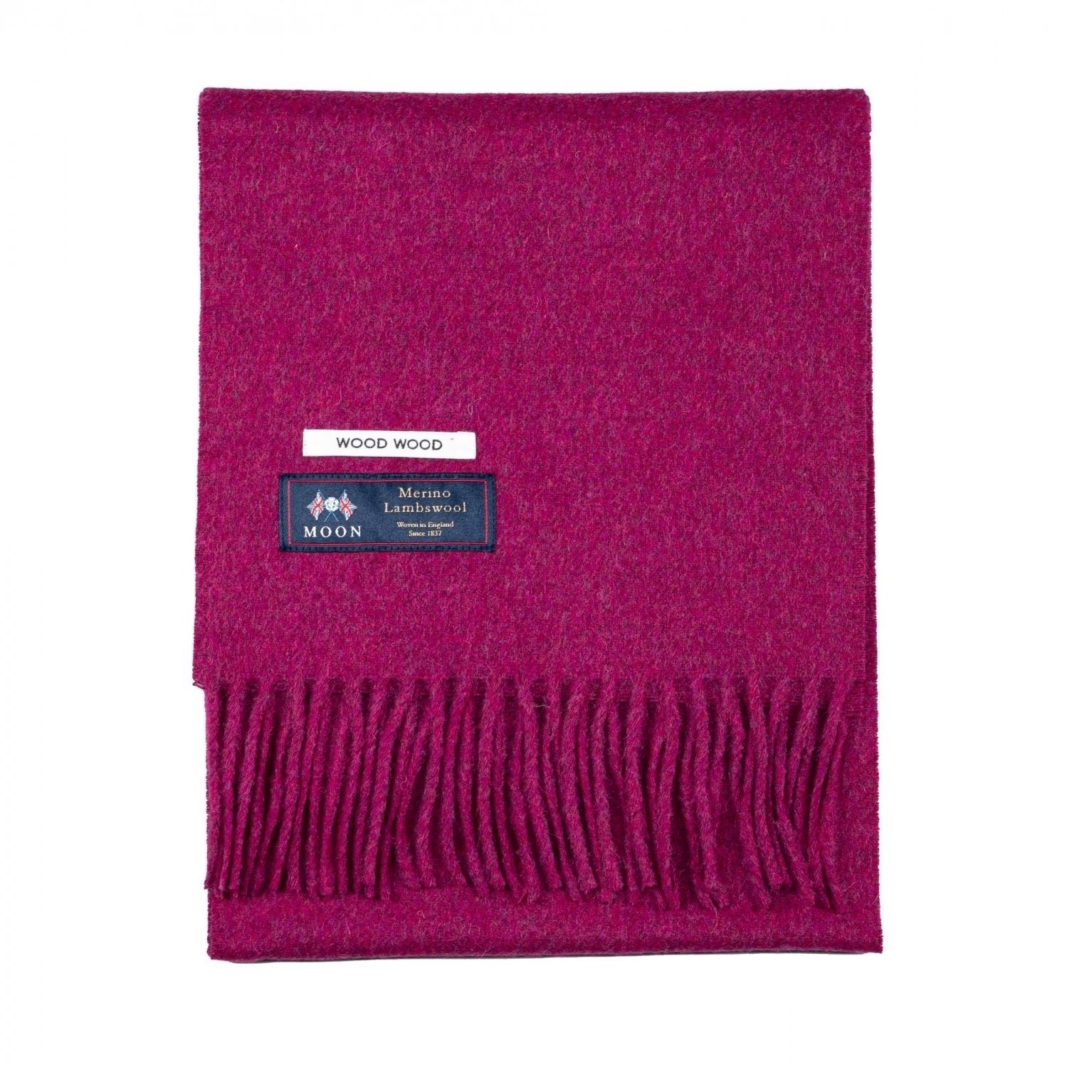 WOOD WOOD Wollschal Wood Wood Karlo Solid Scarf Beetroot