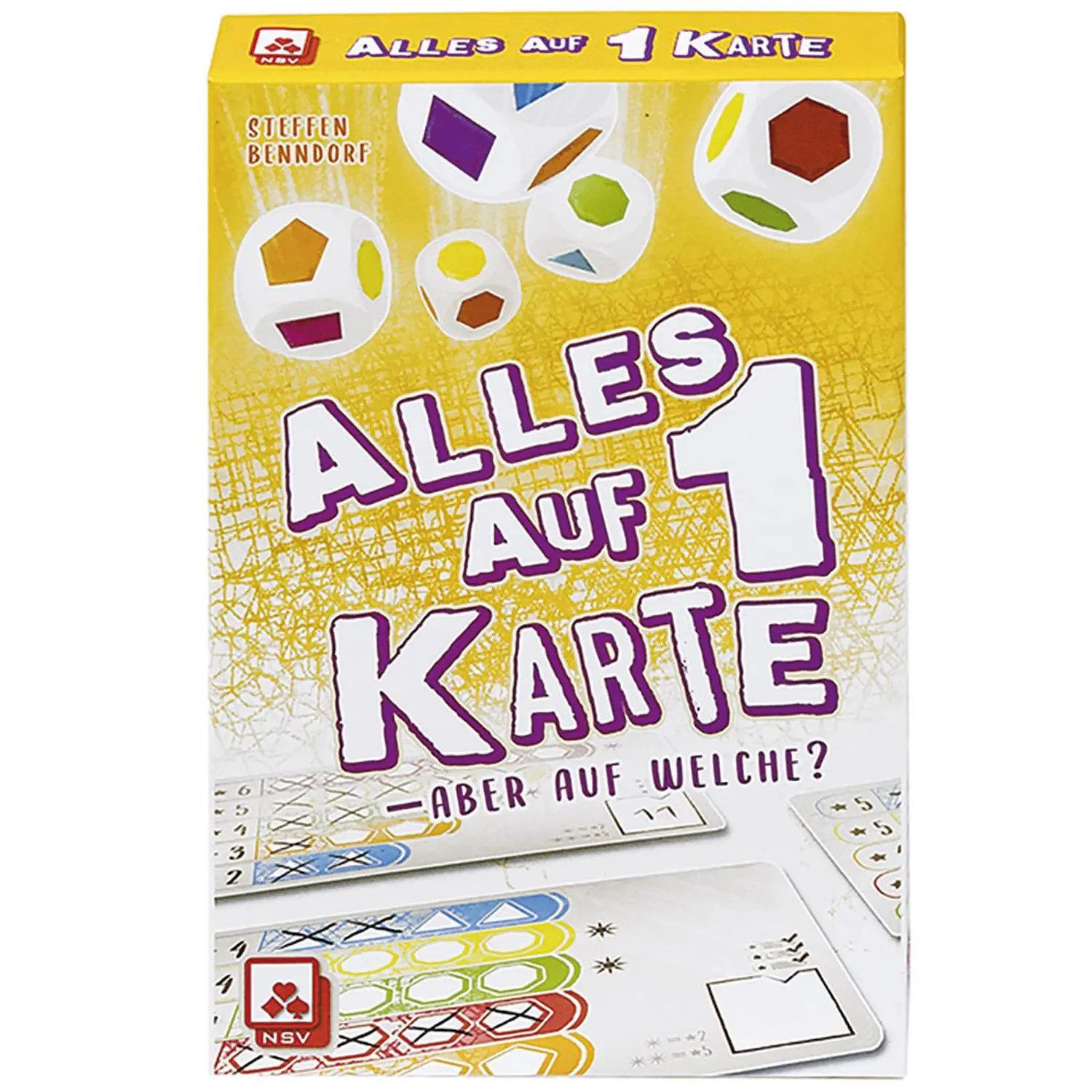 Spiel ALLES AUF 1 KARTE