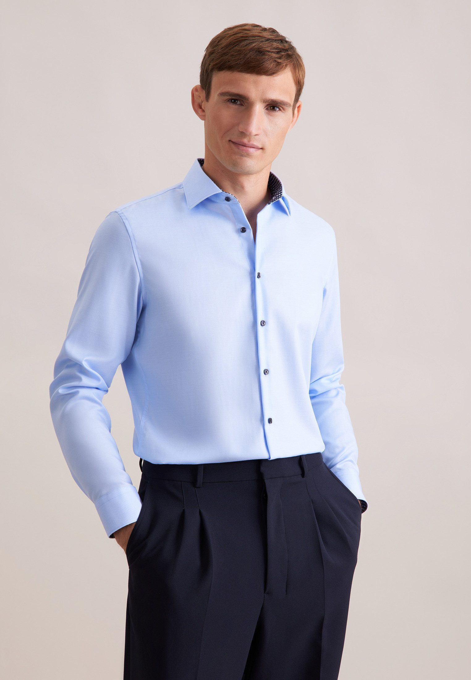 seidensticker Businesshemd Schwarze Rose Slim 1/1 günstig online kaufen