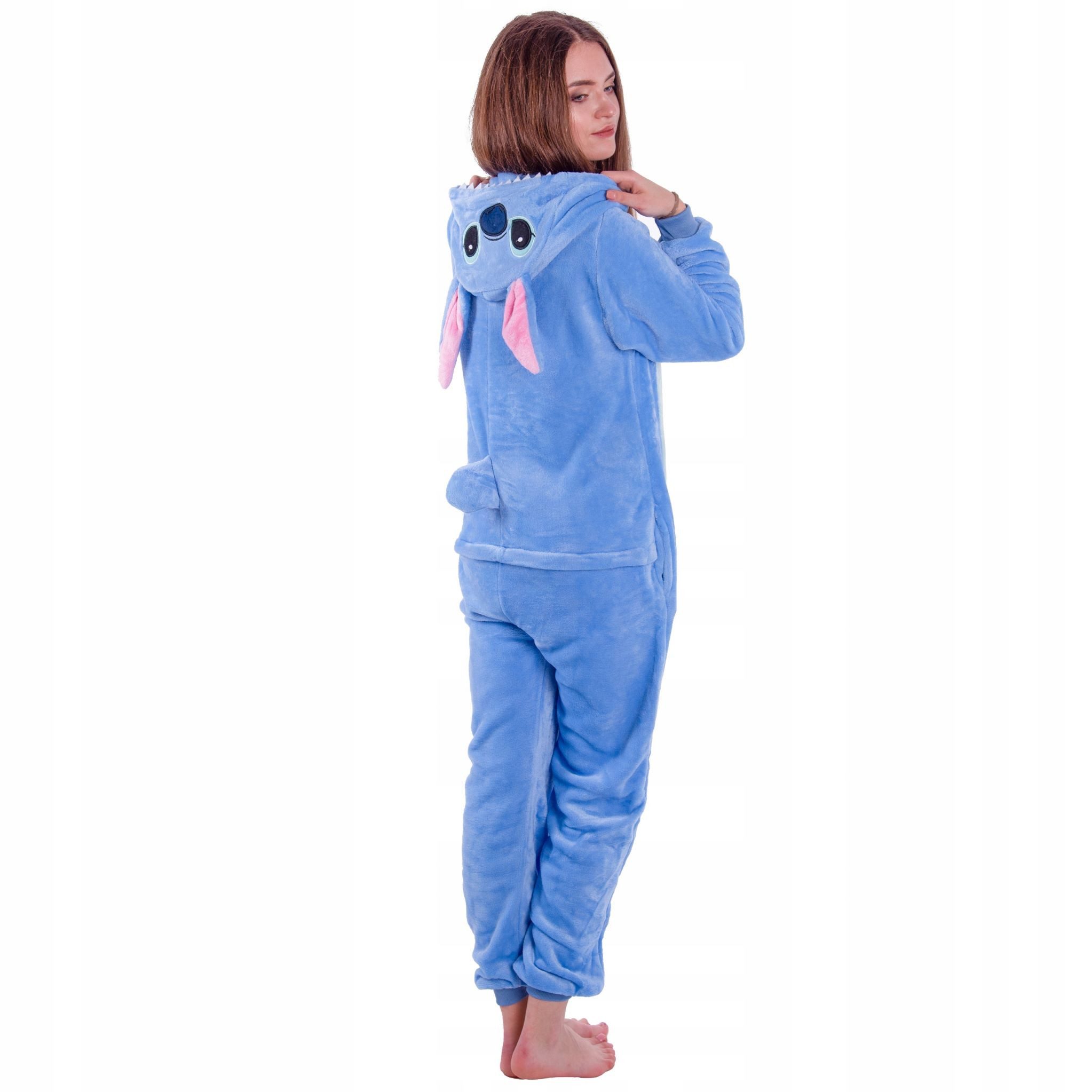 Festivalartikel Pyjama STICH STICZ Kigurumi Onesie Einteiler - Weicher und warmer Schlafanzug – Bild 2 von 5