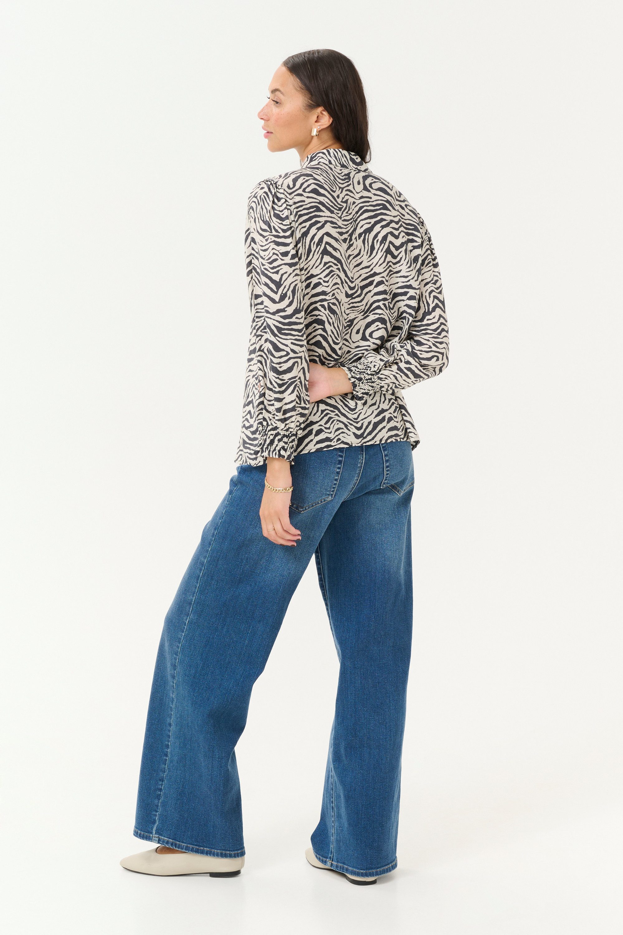 KAFFE Langarmhemd Langarm - Hemd KAjodie