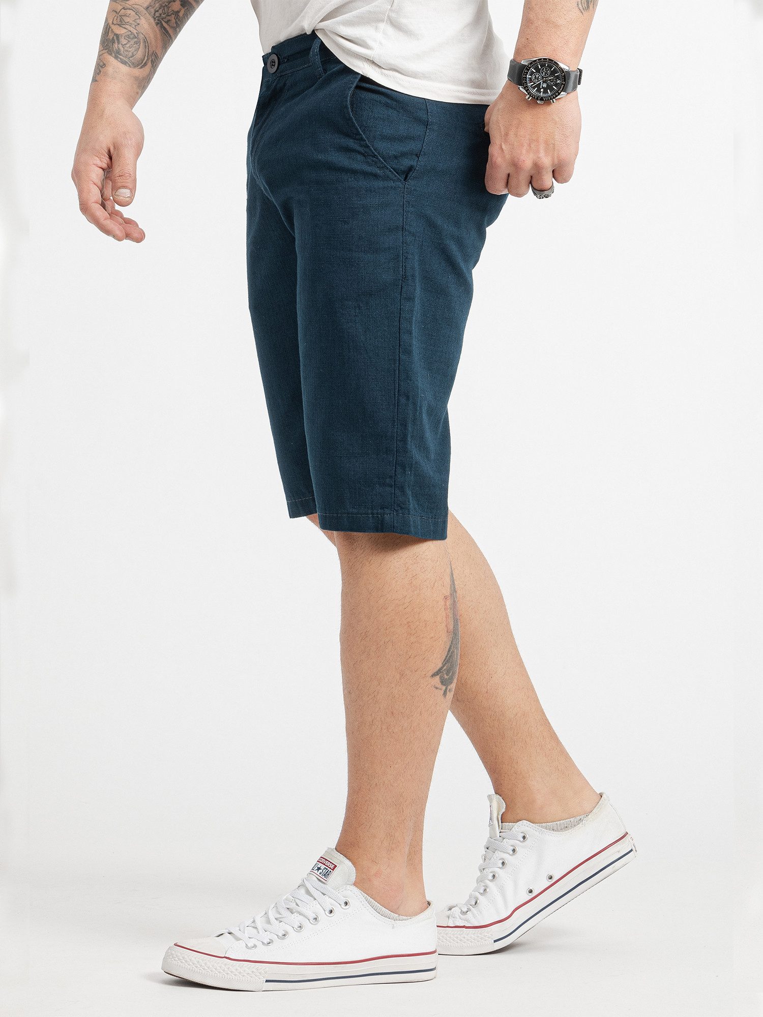 Rock Creek Bermudas Herren Shorts Leinen günstig online kaufen