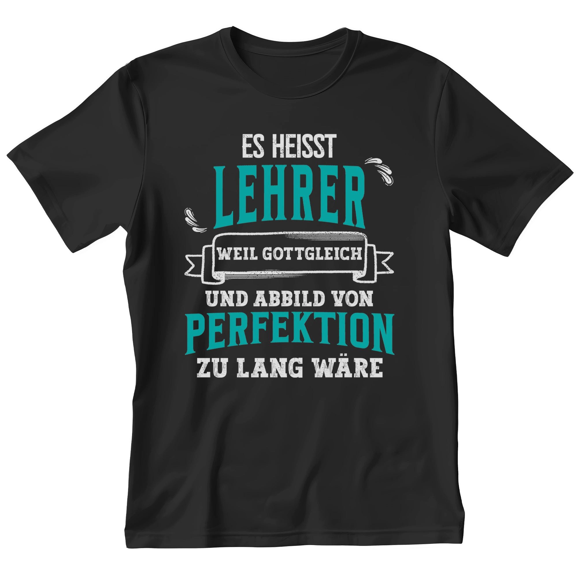 T-Shirt Lehrer Geschenk Männer Spruch Beruf Studium Abschluss