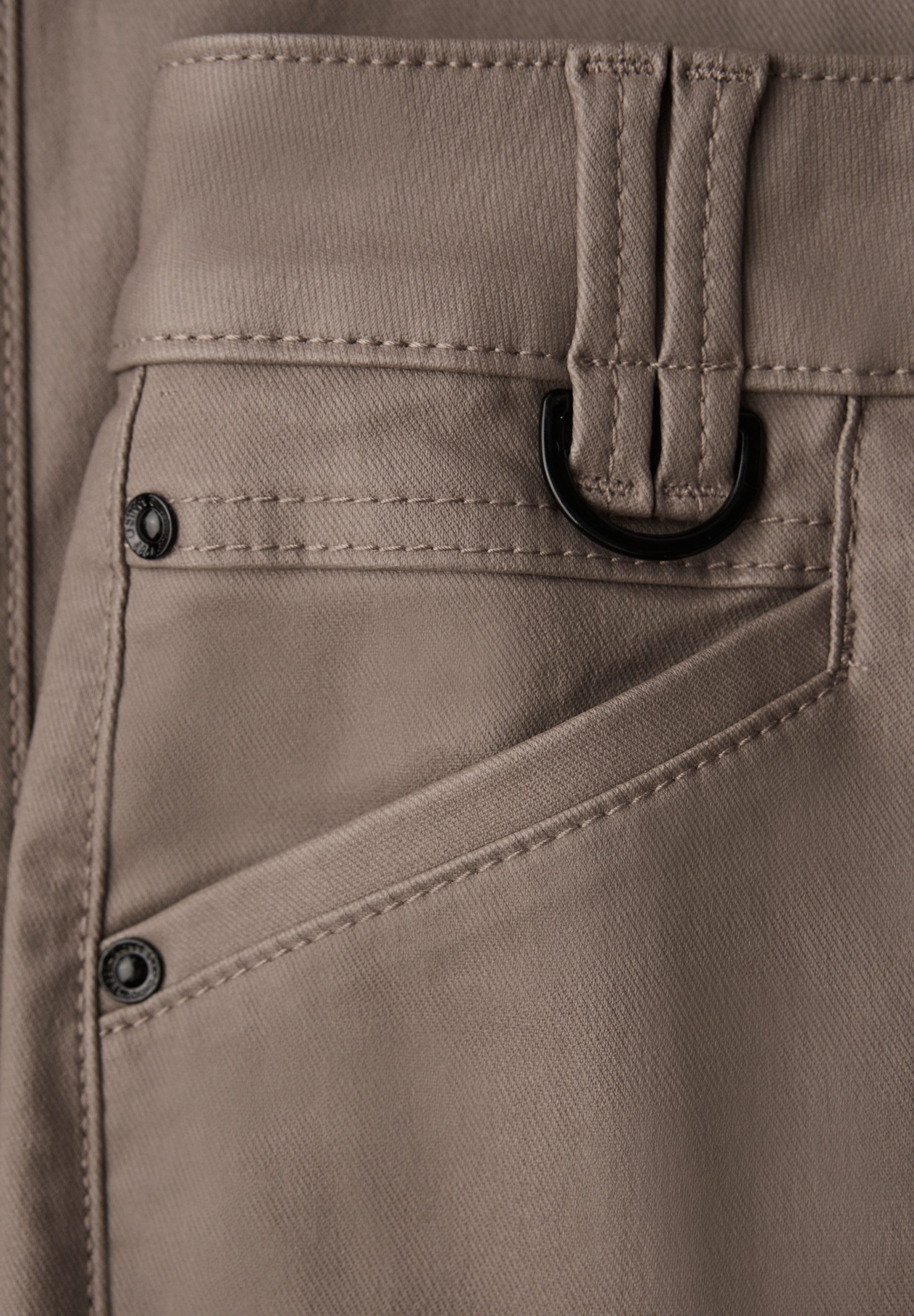 STREET ONE Stoffhose -Street One Slim Fit Coated Hose günstig online kaufen