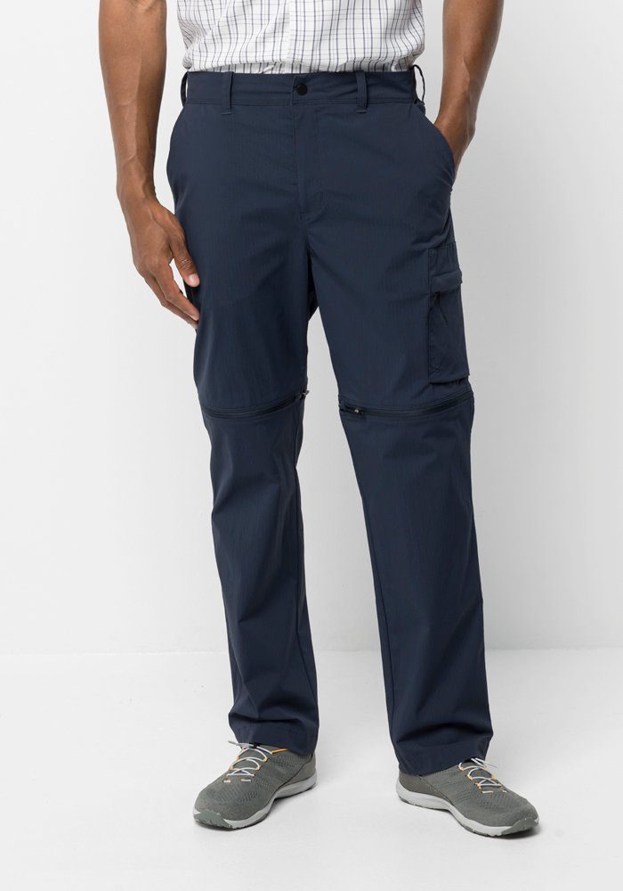 Jack ZIP M Wolfskin night-blue WANDERTHIRST Trekkinghose PANTS